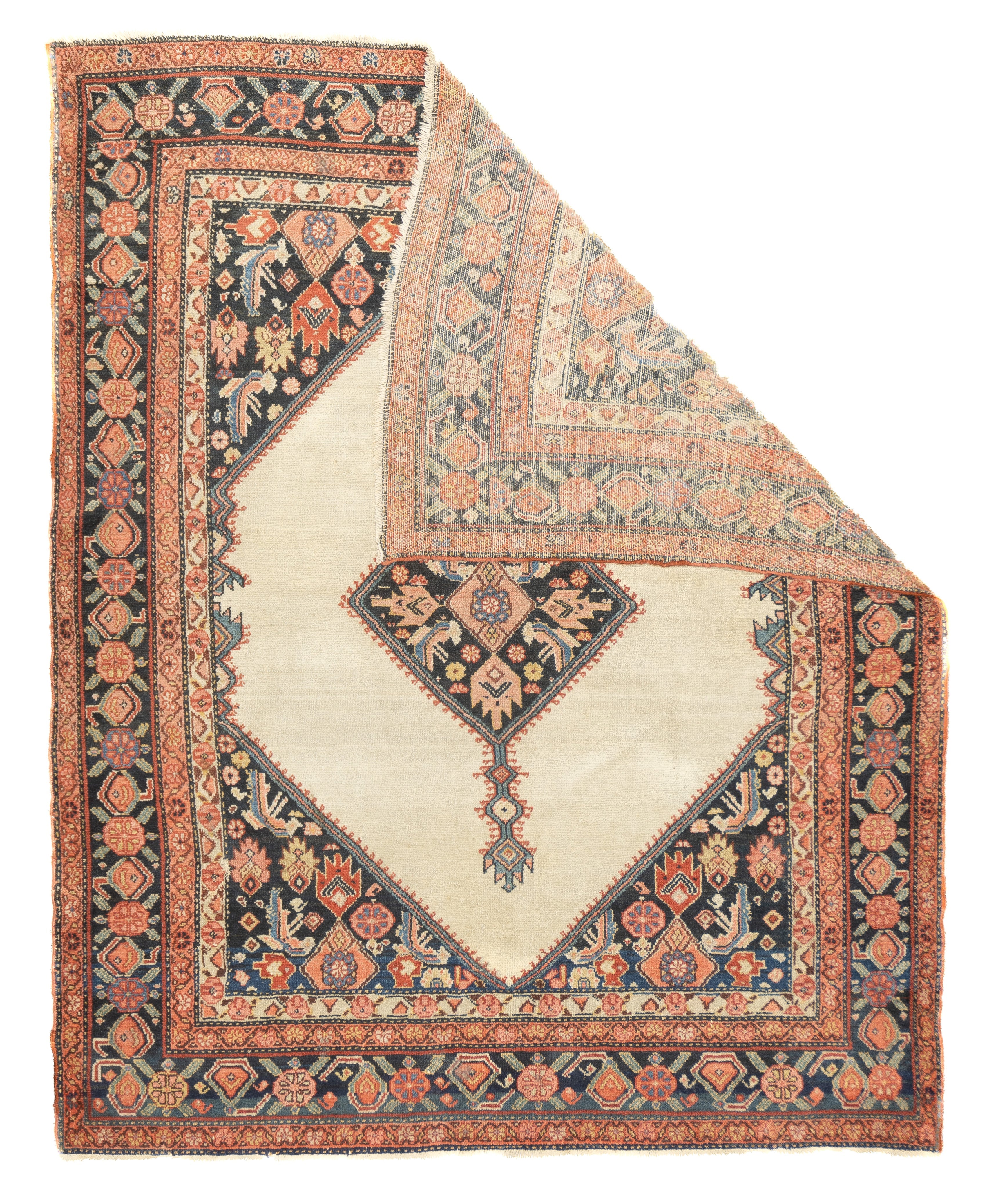 Antique Malayer Rug 5'0" x 6'5''