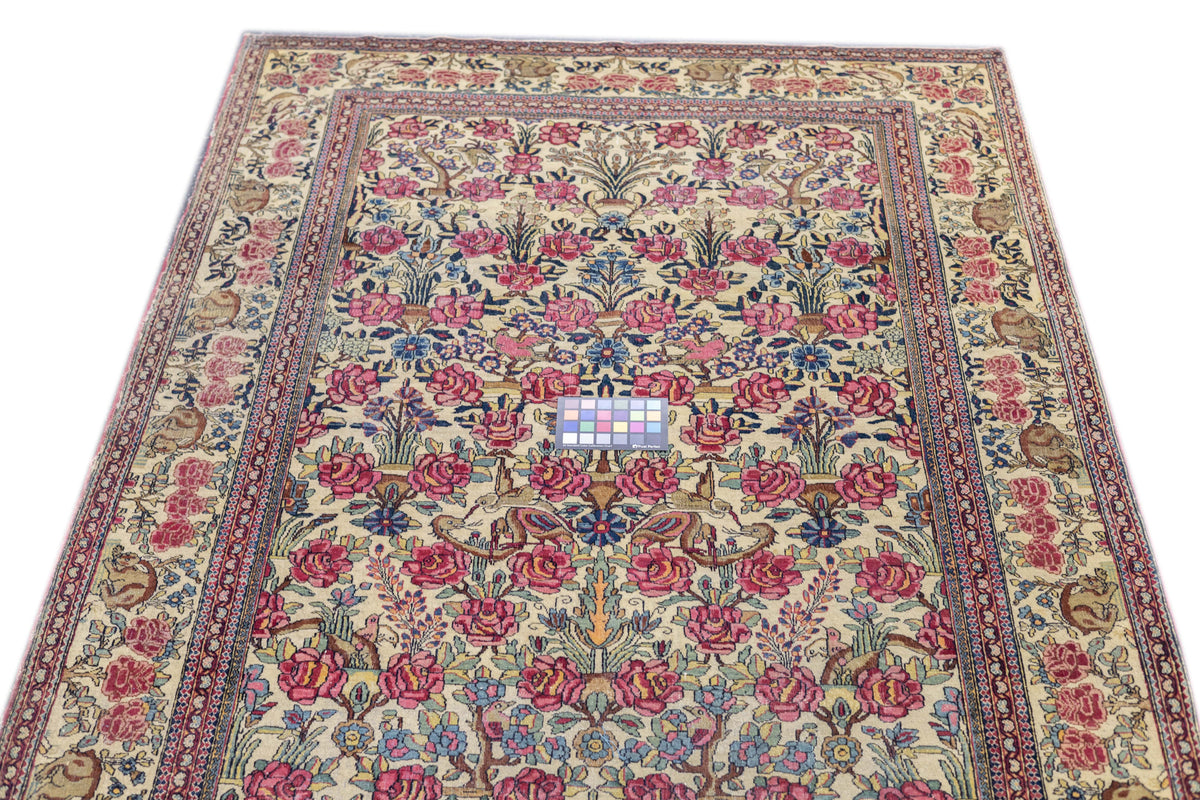 Antique Tehran Rug 4'7'' x 6'11''