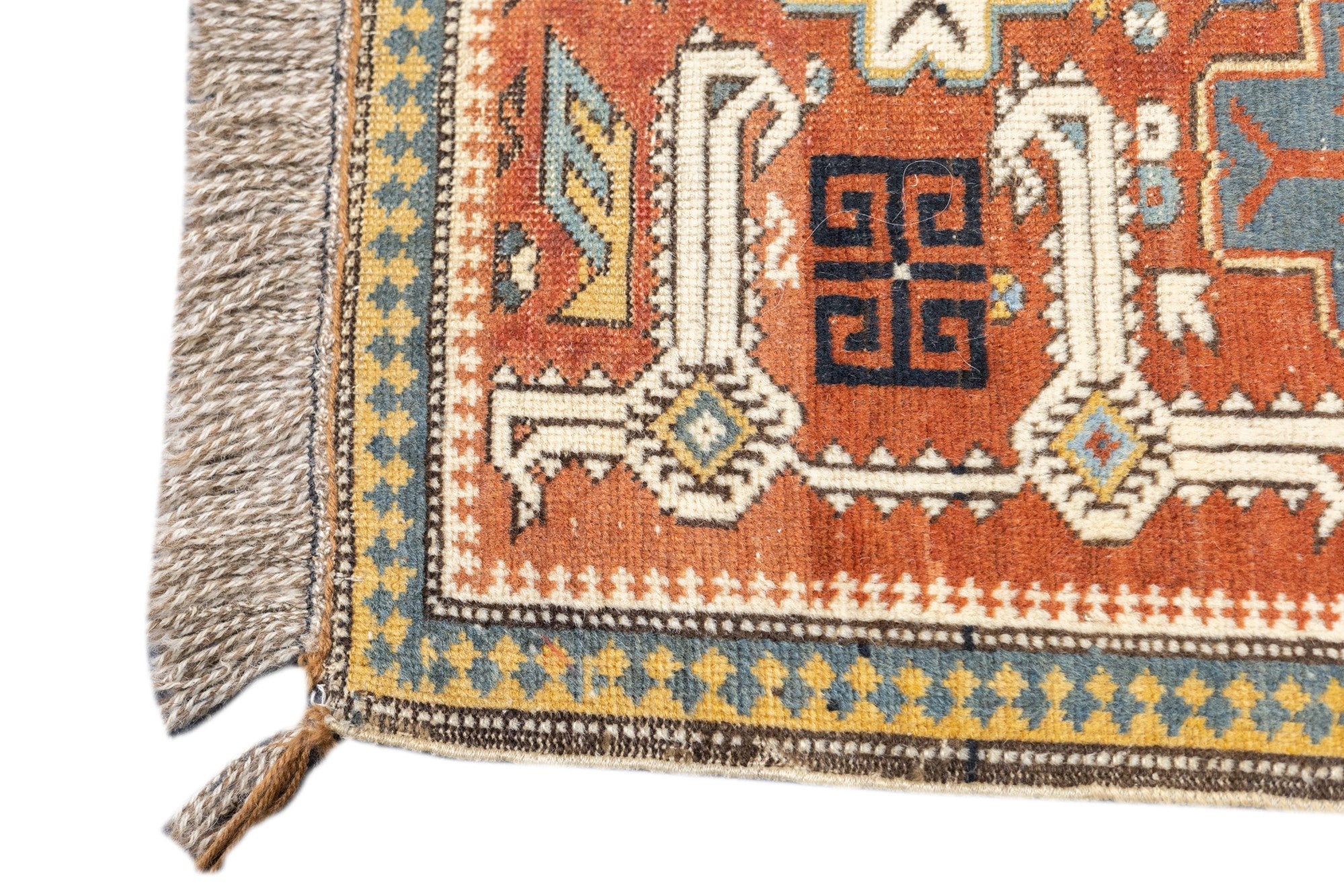 Antique Shirvan Rug 3'5'' x 4'3''