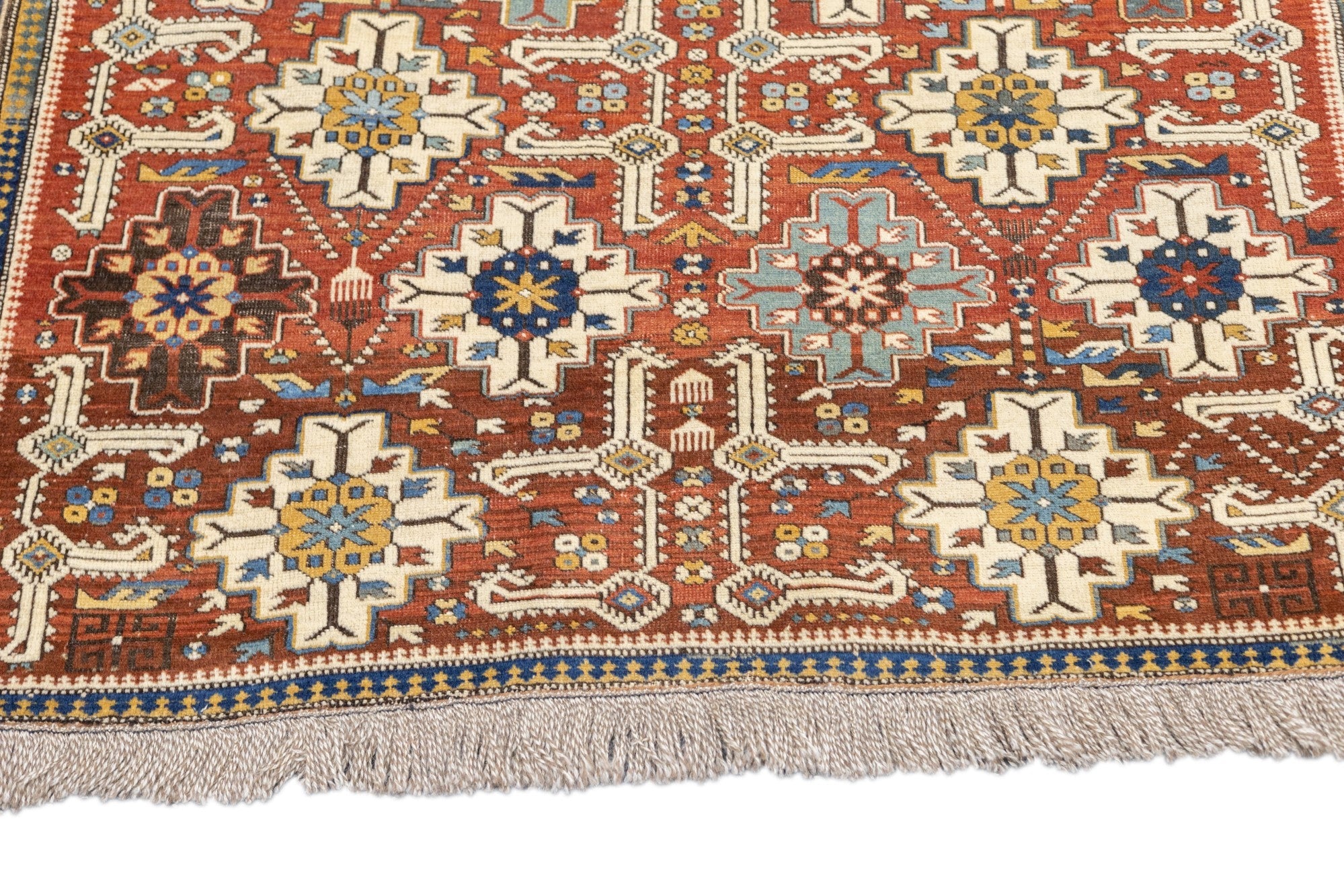 Antique Shirvan Rug 3'5'' x 4'3''