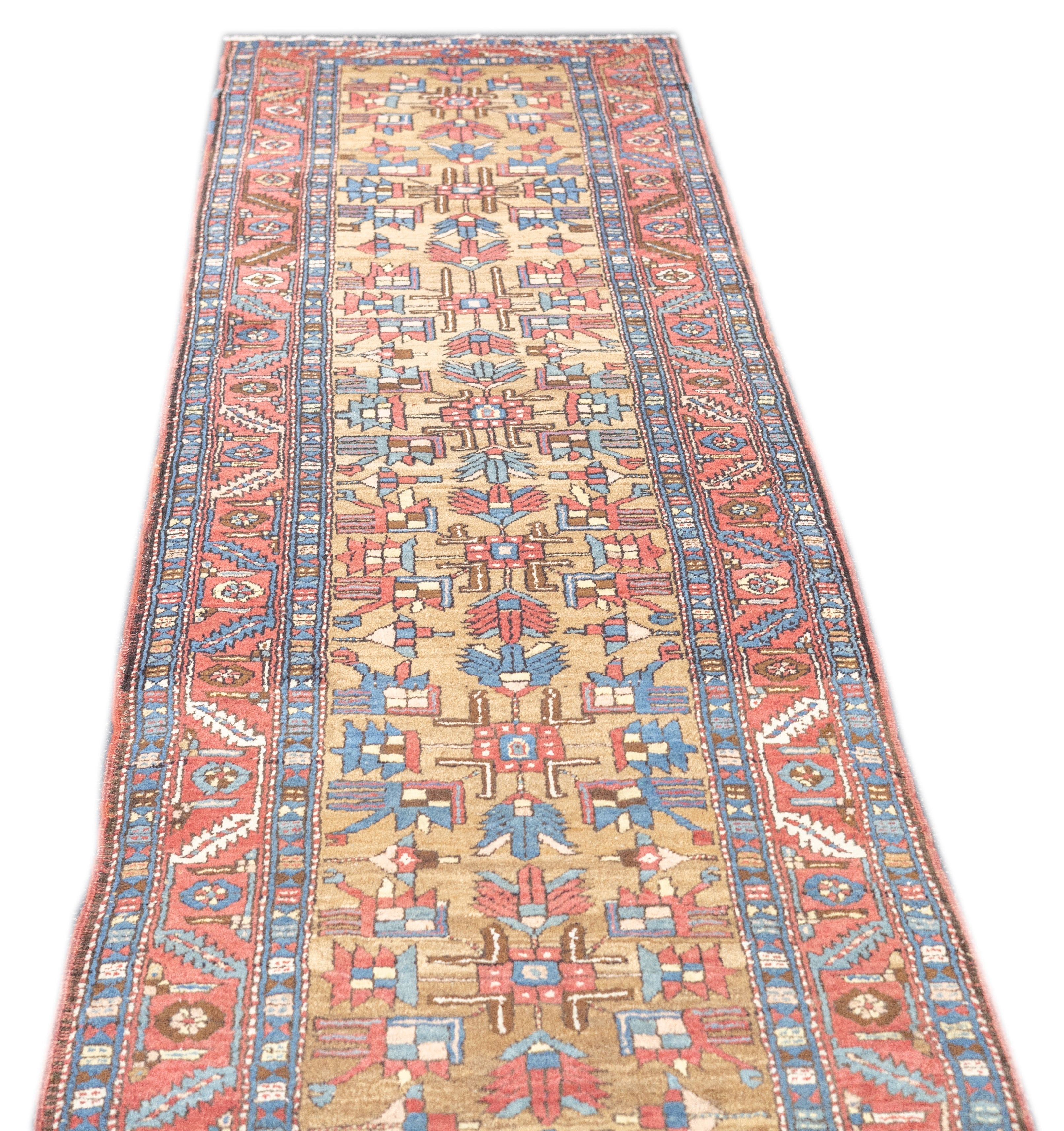 Antique Bakhshayesh Rug 3' x 12'11''