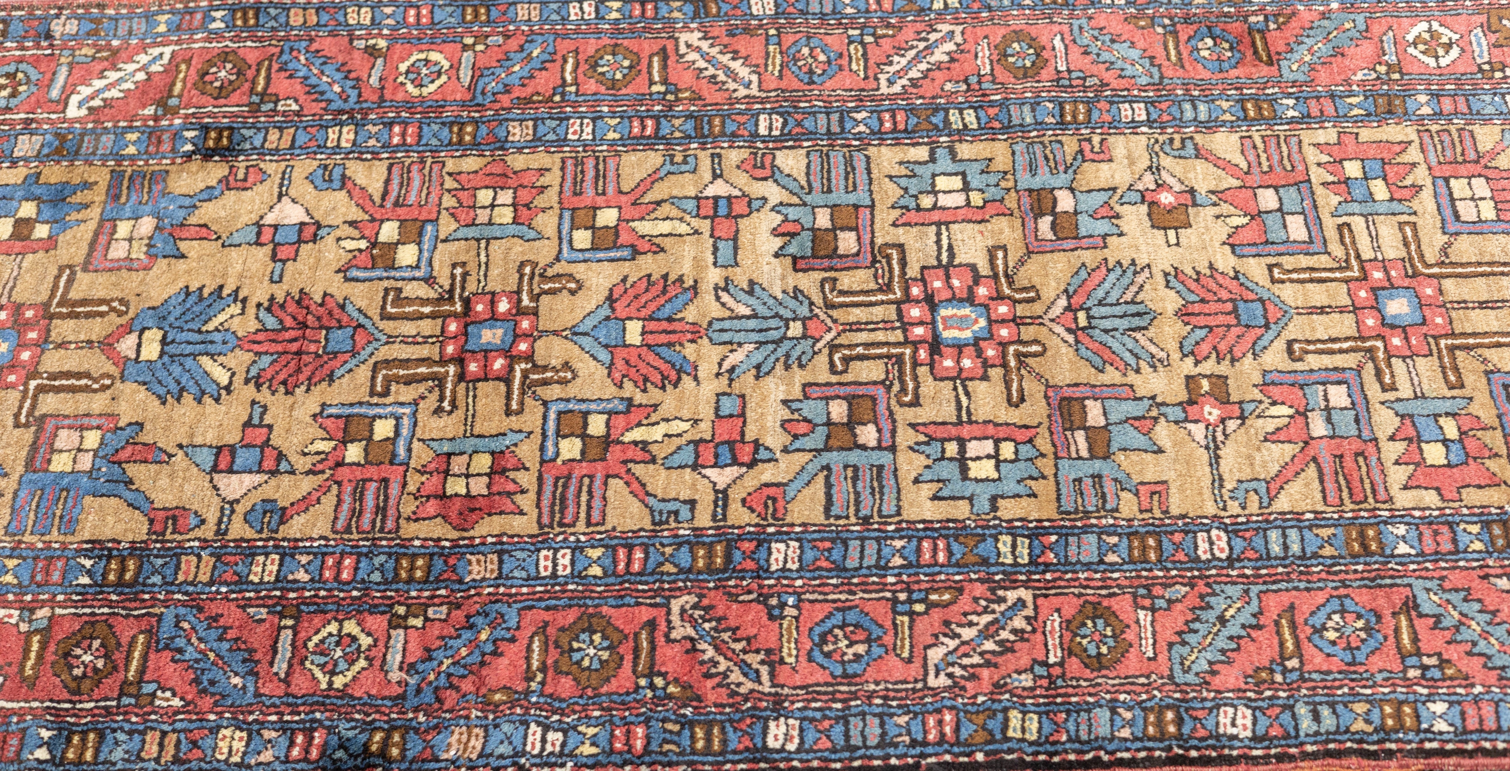 Antique Bakhshayesh Rug 3' x 12'11''