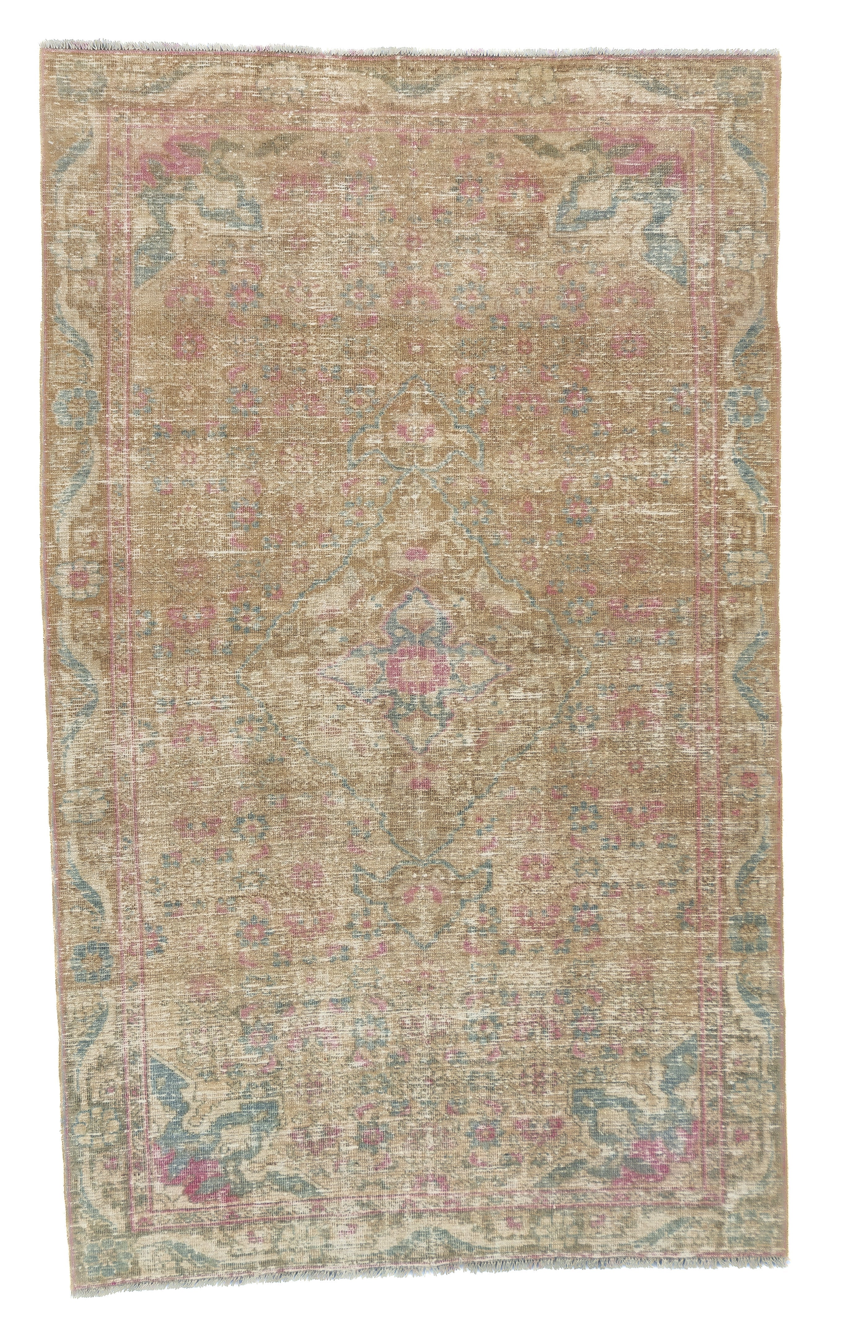 Vintage Tabriz Rug 3'11'' x 6'4''