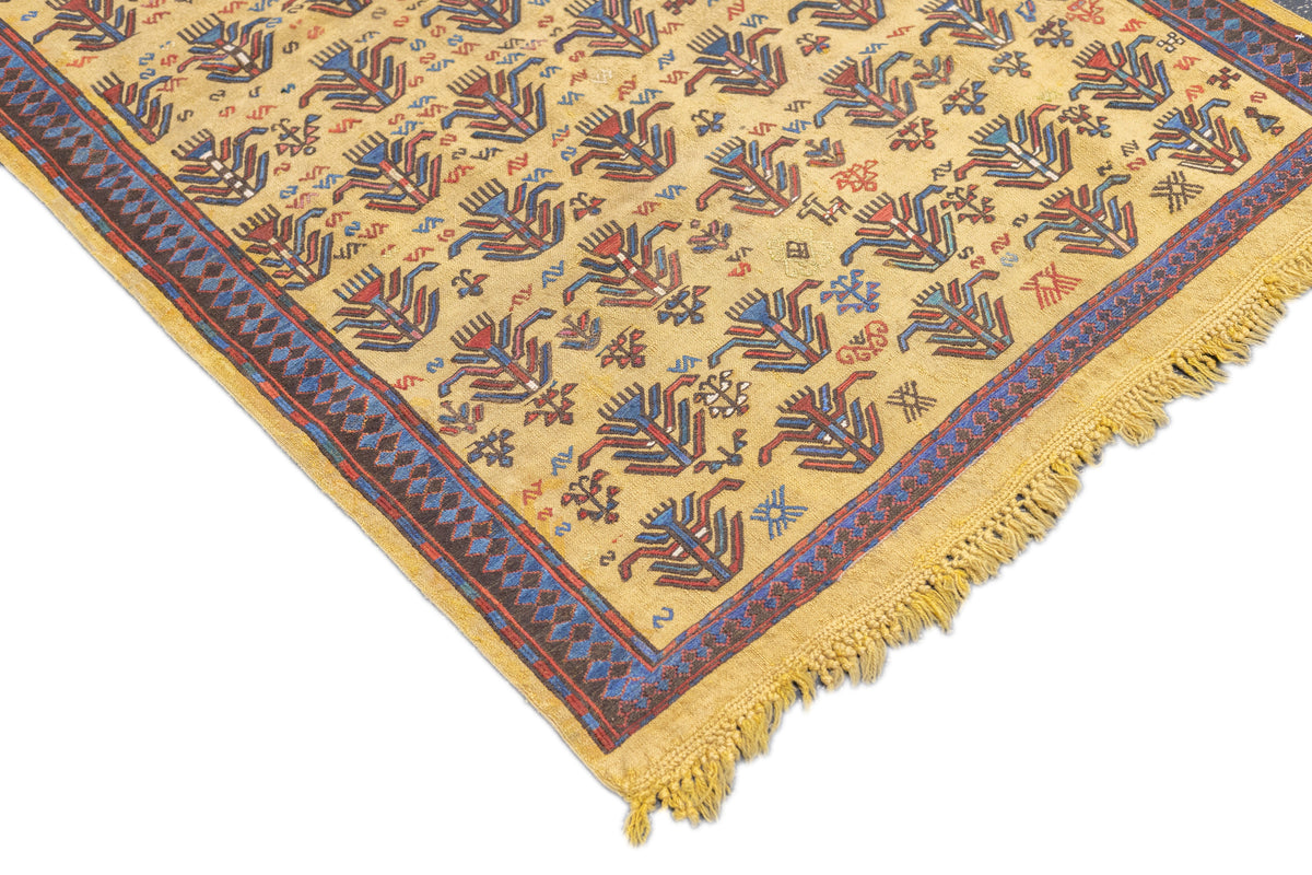 Antique Sumak Rug 3'4'' x 5'4''