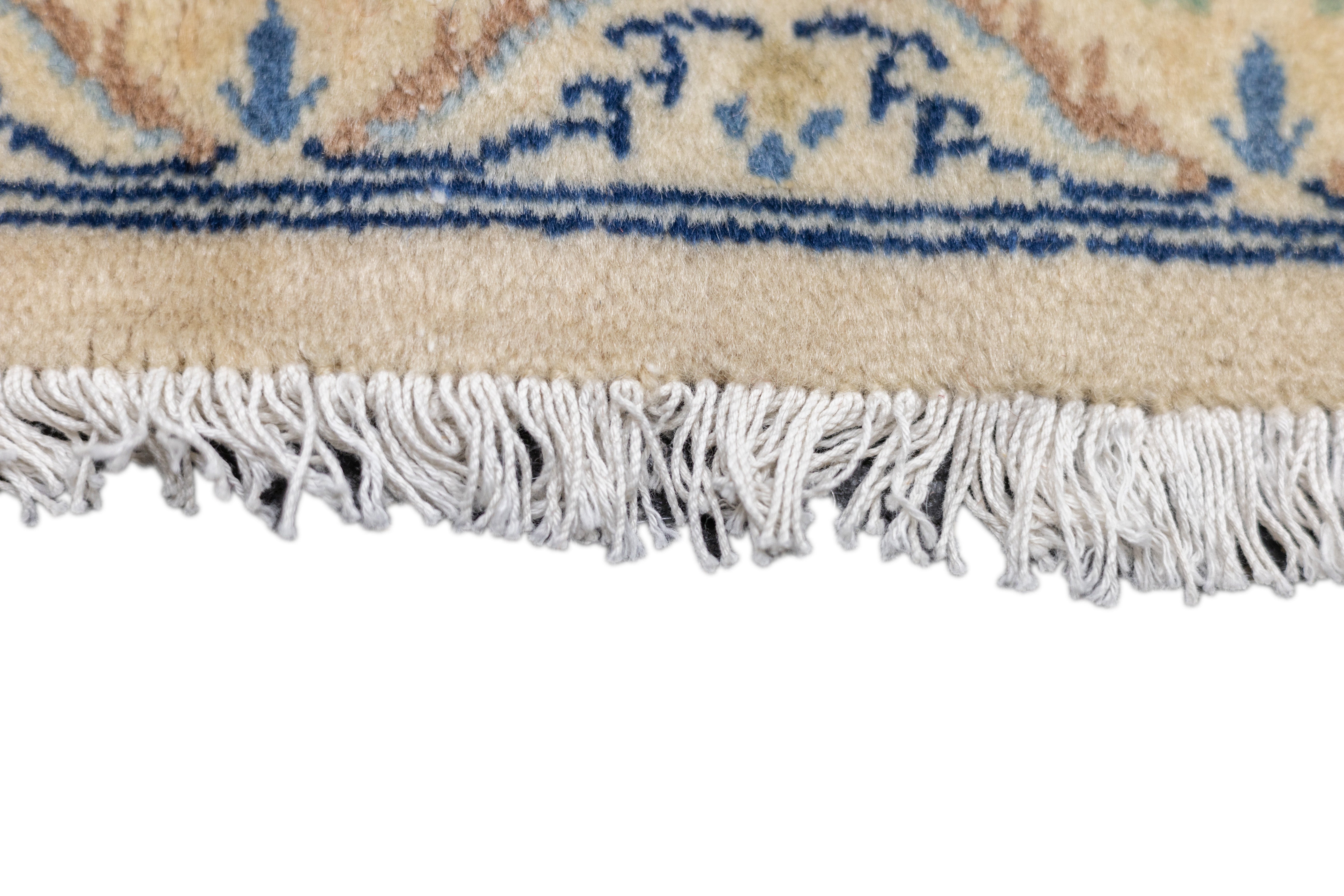 Extremely Fine Nain Habibian Wool and Silk Rug 10'10'' x 16'5''