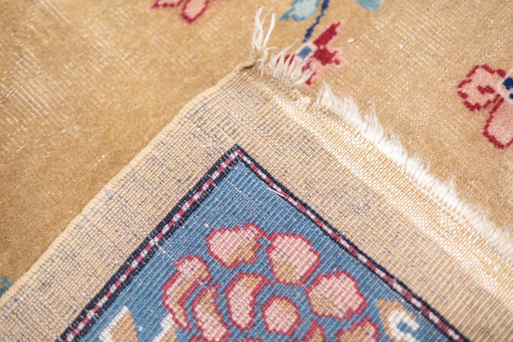 Fine Antique Turkish Wool Rug 6'8'' x 9'2''