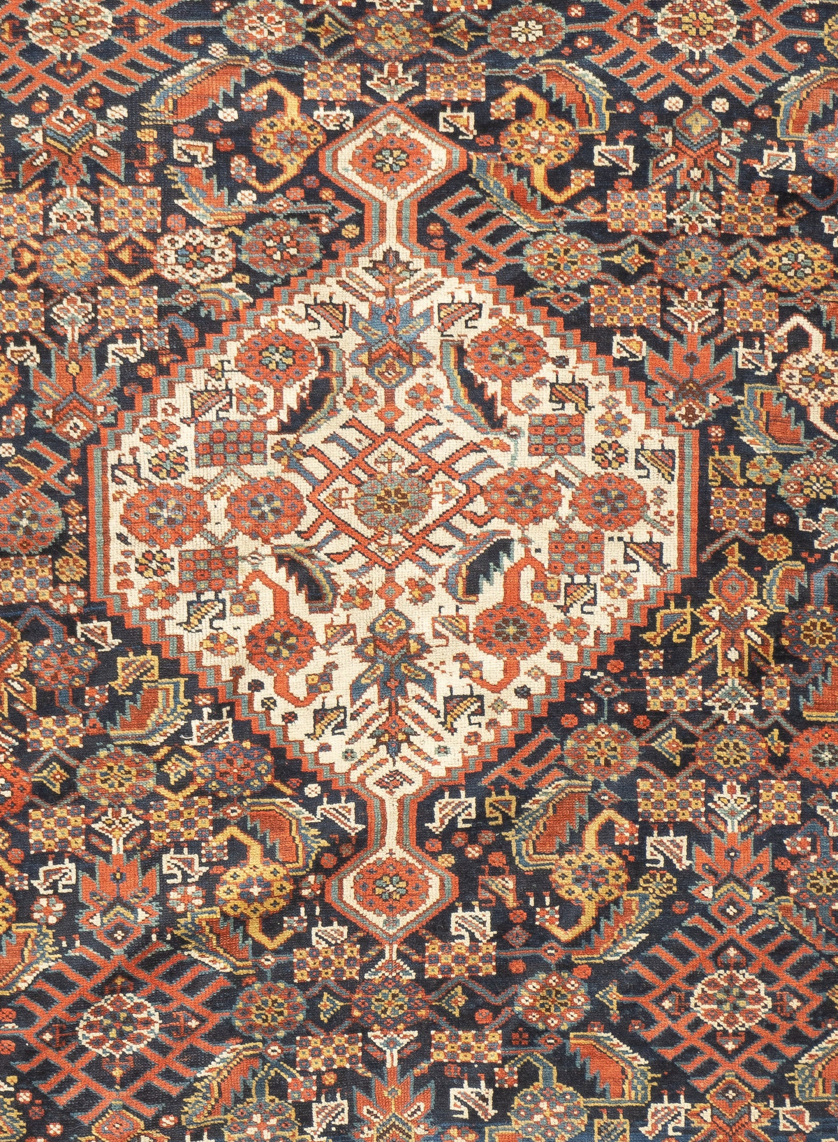 Antique Gashgai Rug 4'7'' x 6'3''