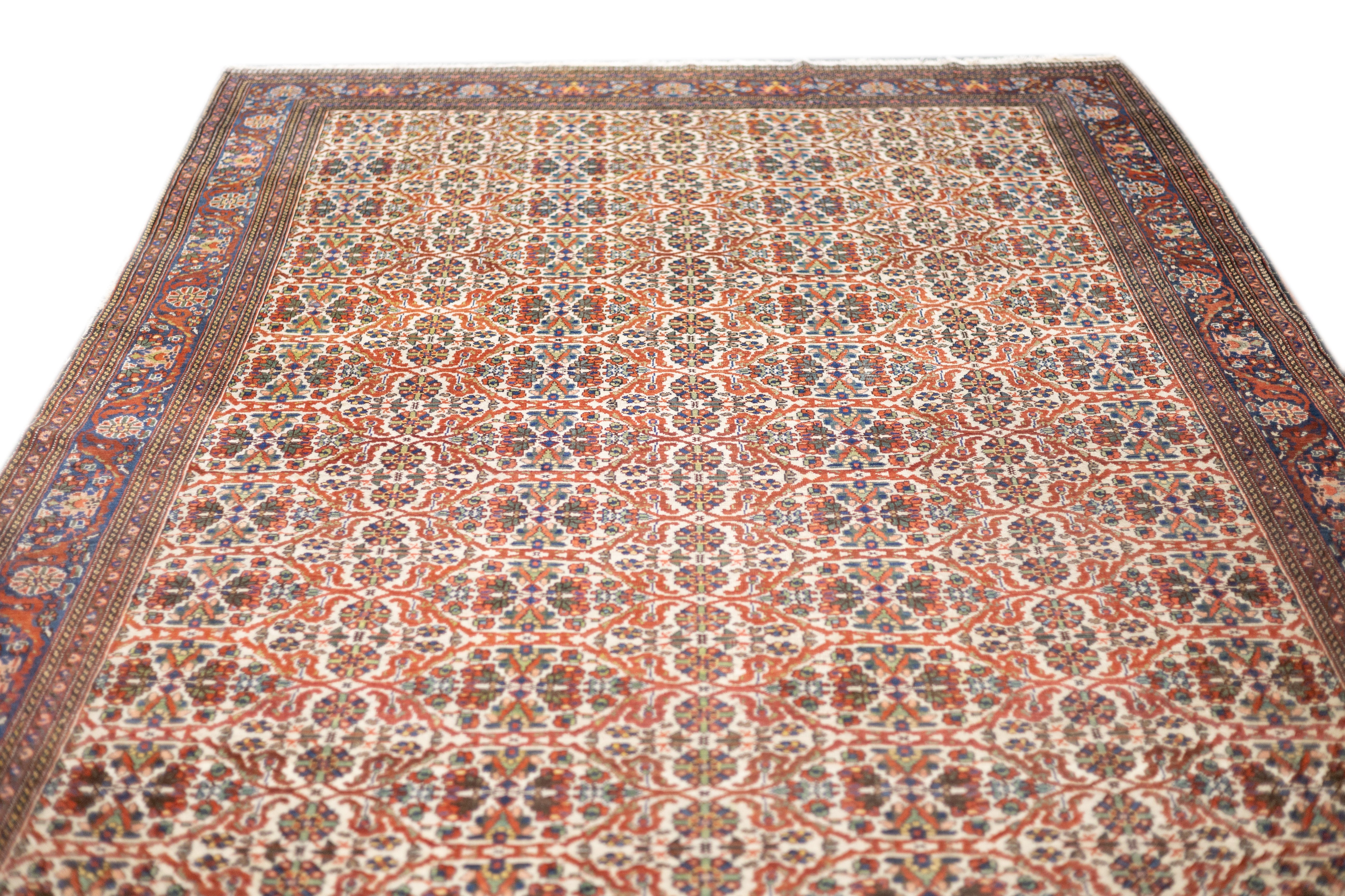 Antique Qashqai Rug 6'11'' x 10'6''