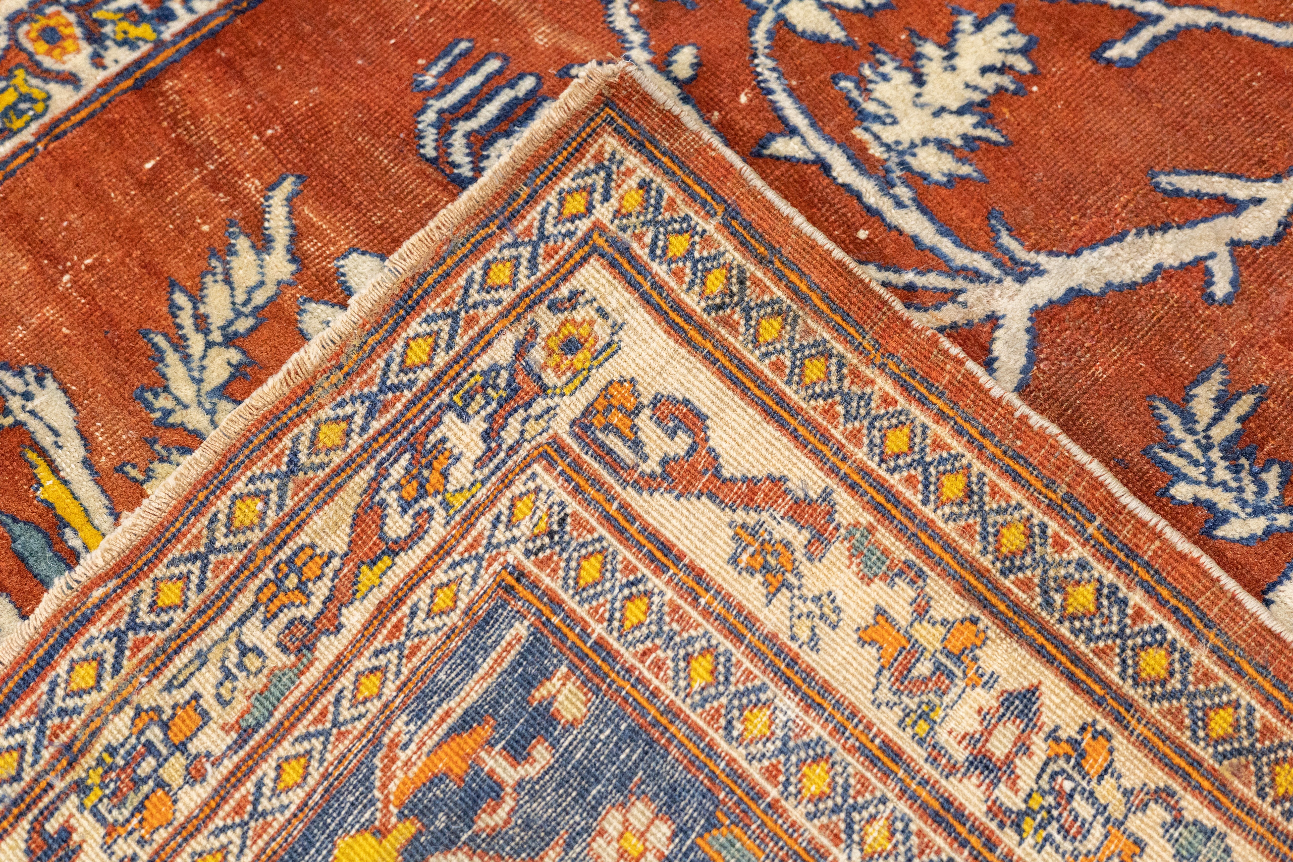 Antique Haji Jalili Tabriz Rug 4'8'' x 6'0"