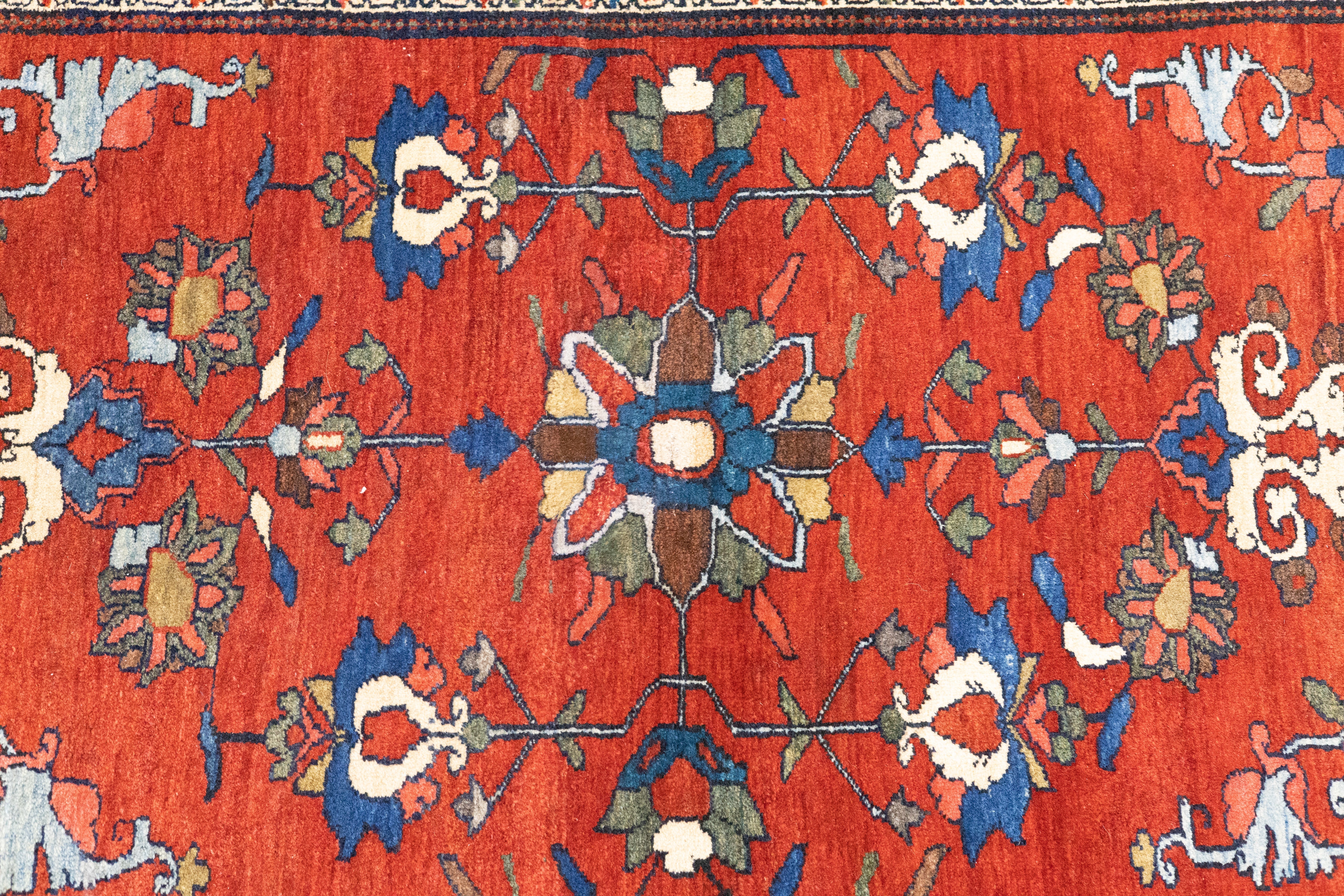 Fine Antique Farahan Rug 3'6'' x 5'0"