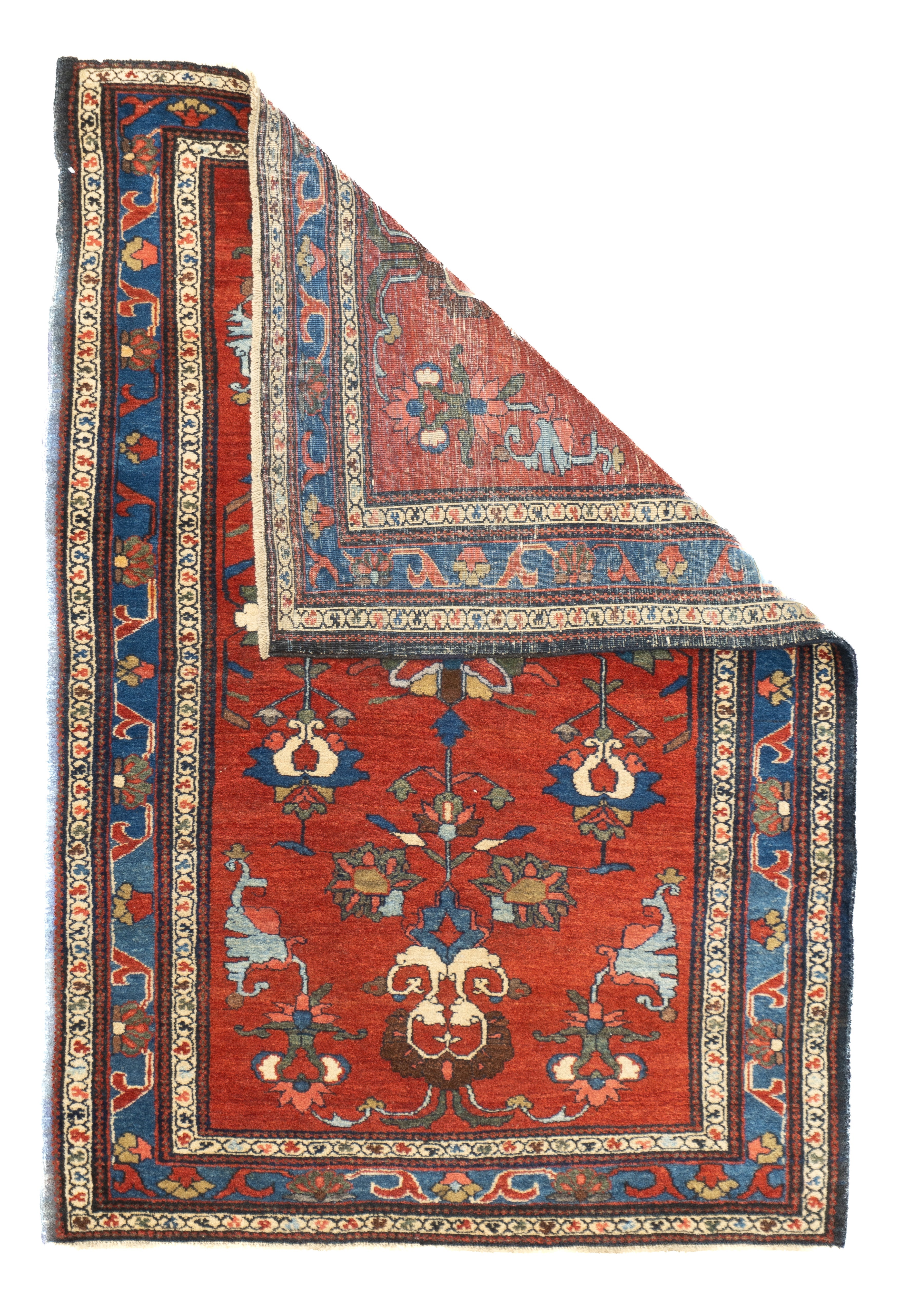 Fine Antique Farahan Rug 3'6'' x 5'0"
