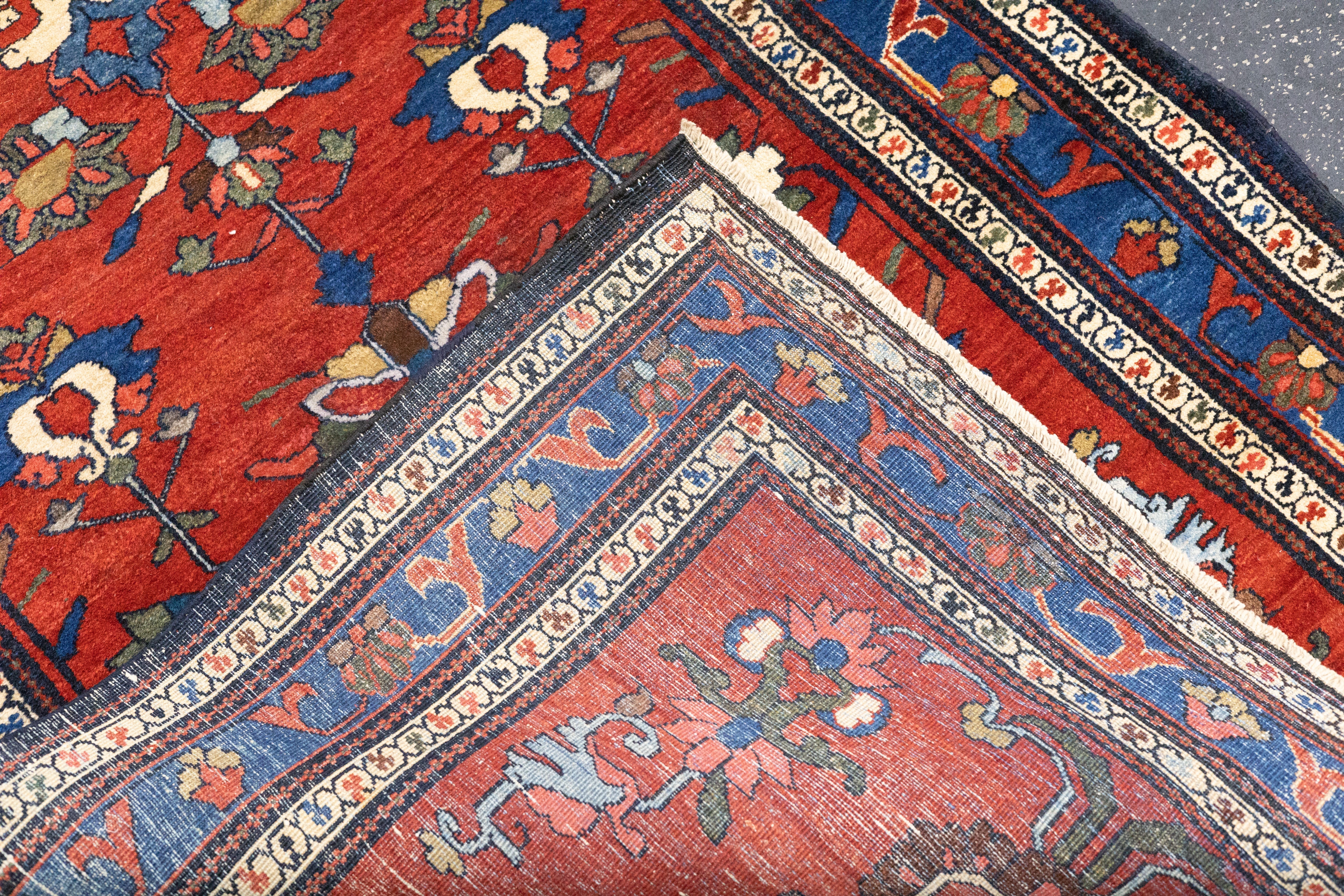 Fine Antique Farahan Rug 3'6'' x 5'0"
