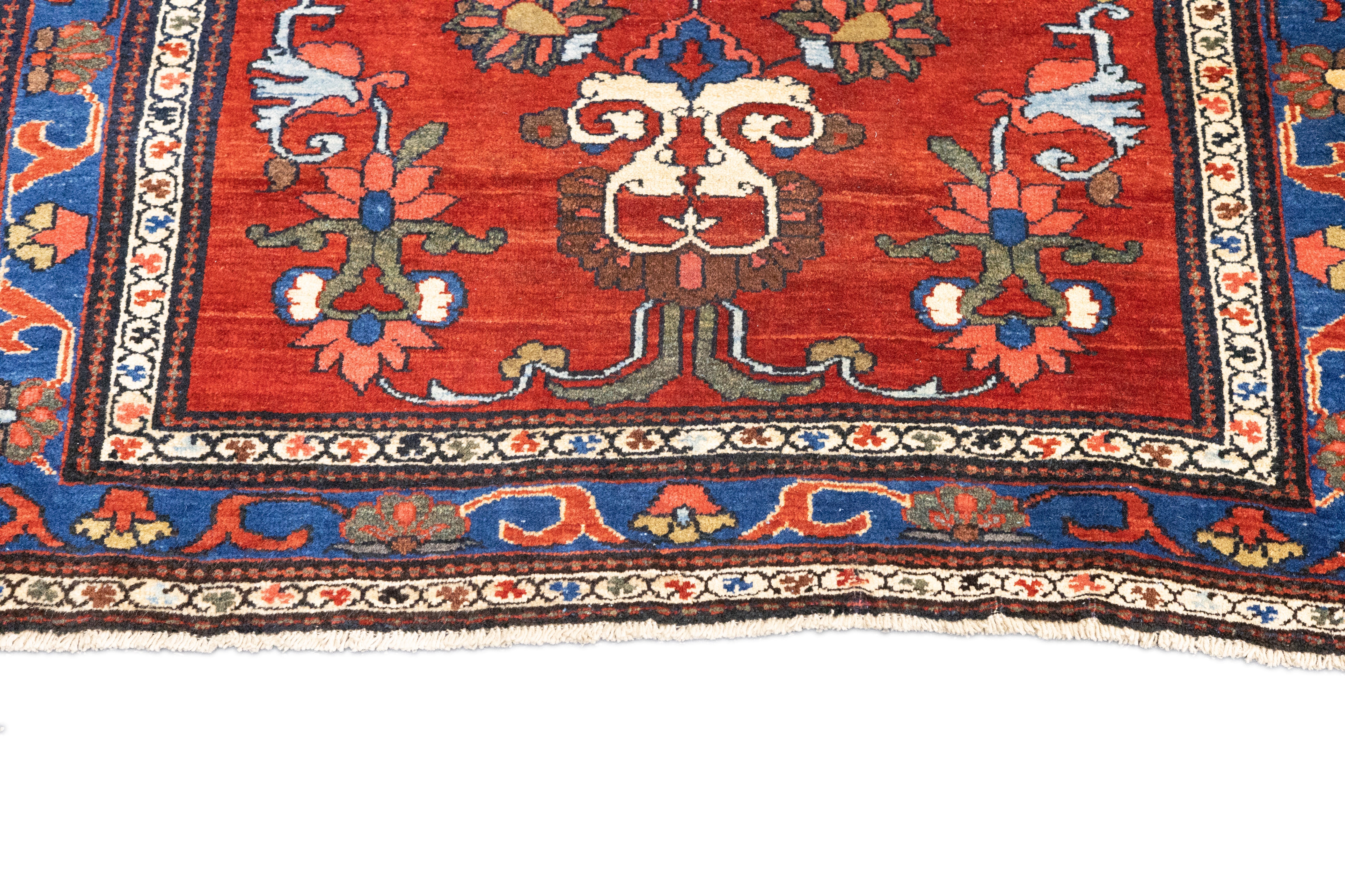 Fine Antique Farahan Rug 3'6'' x 5'0"