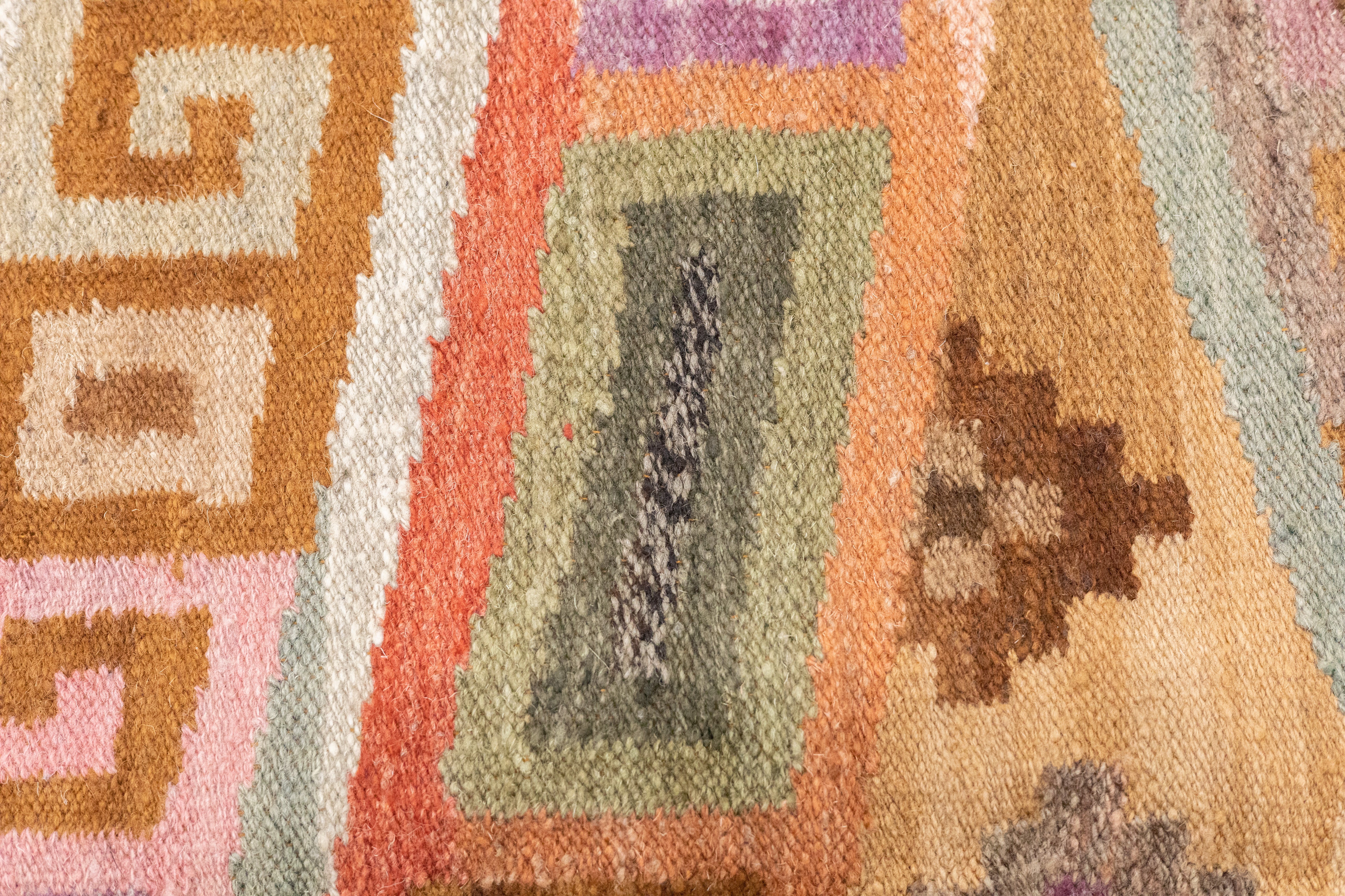 Fine Vintage Turkish Kilim Rug 4'0" x 5'0"