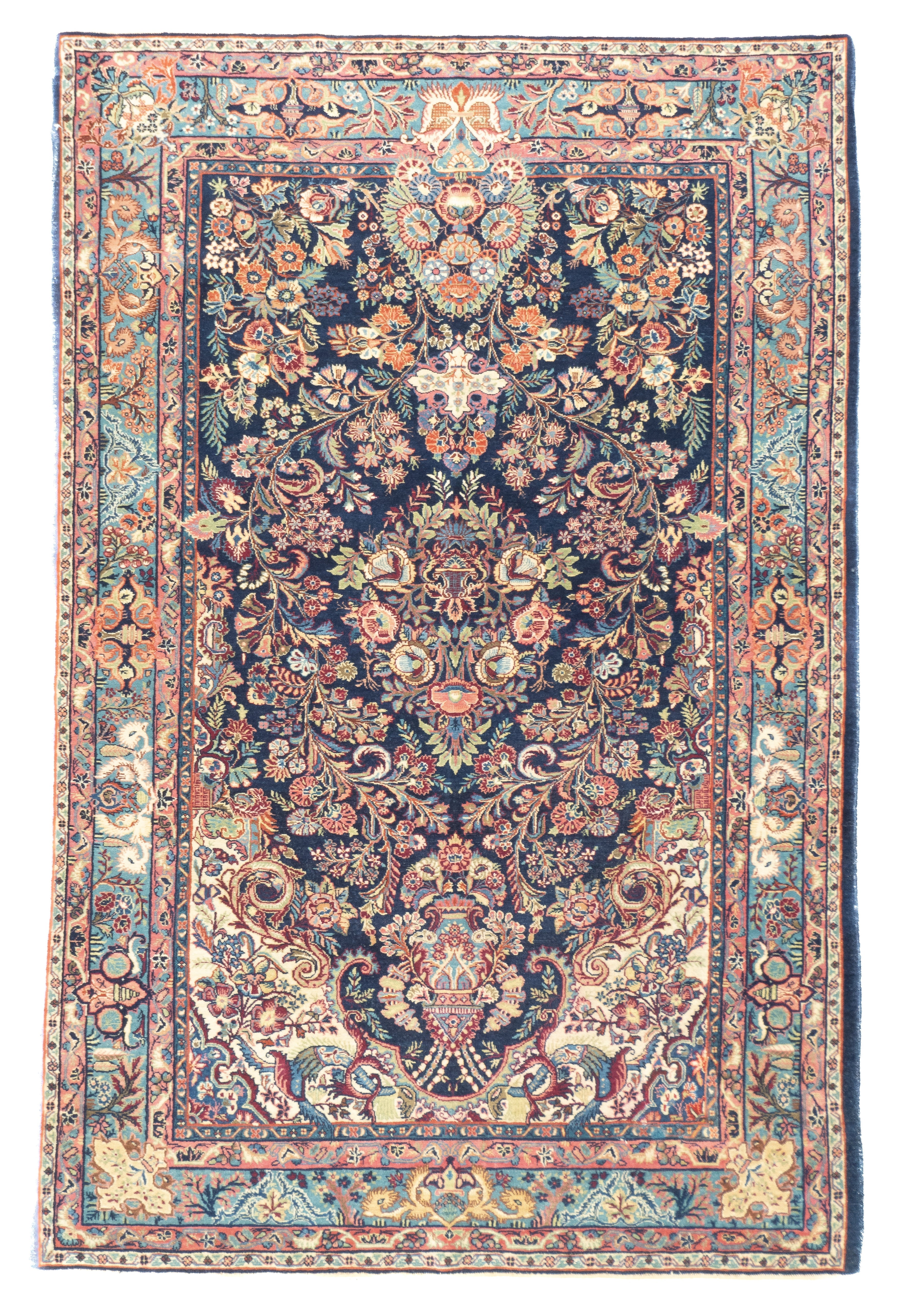 Antique Persian Sarouk 4'6'' x 6'6''