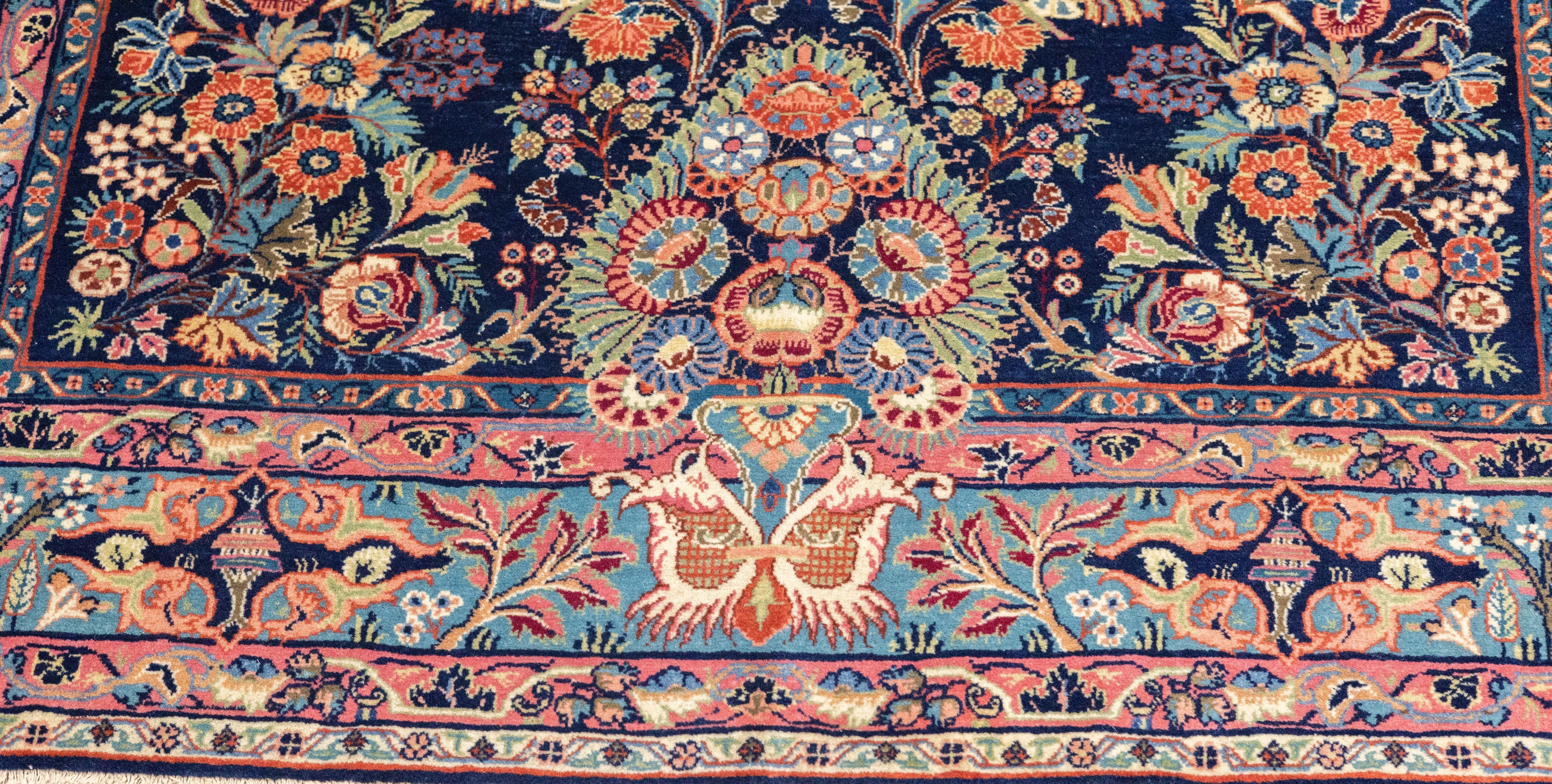 Antique Sarouk Rug 4'6'' x 6'6''