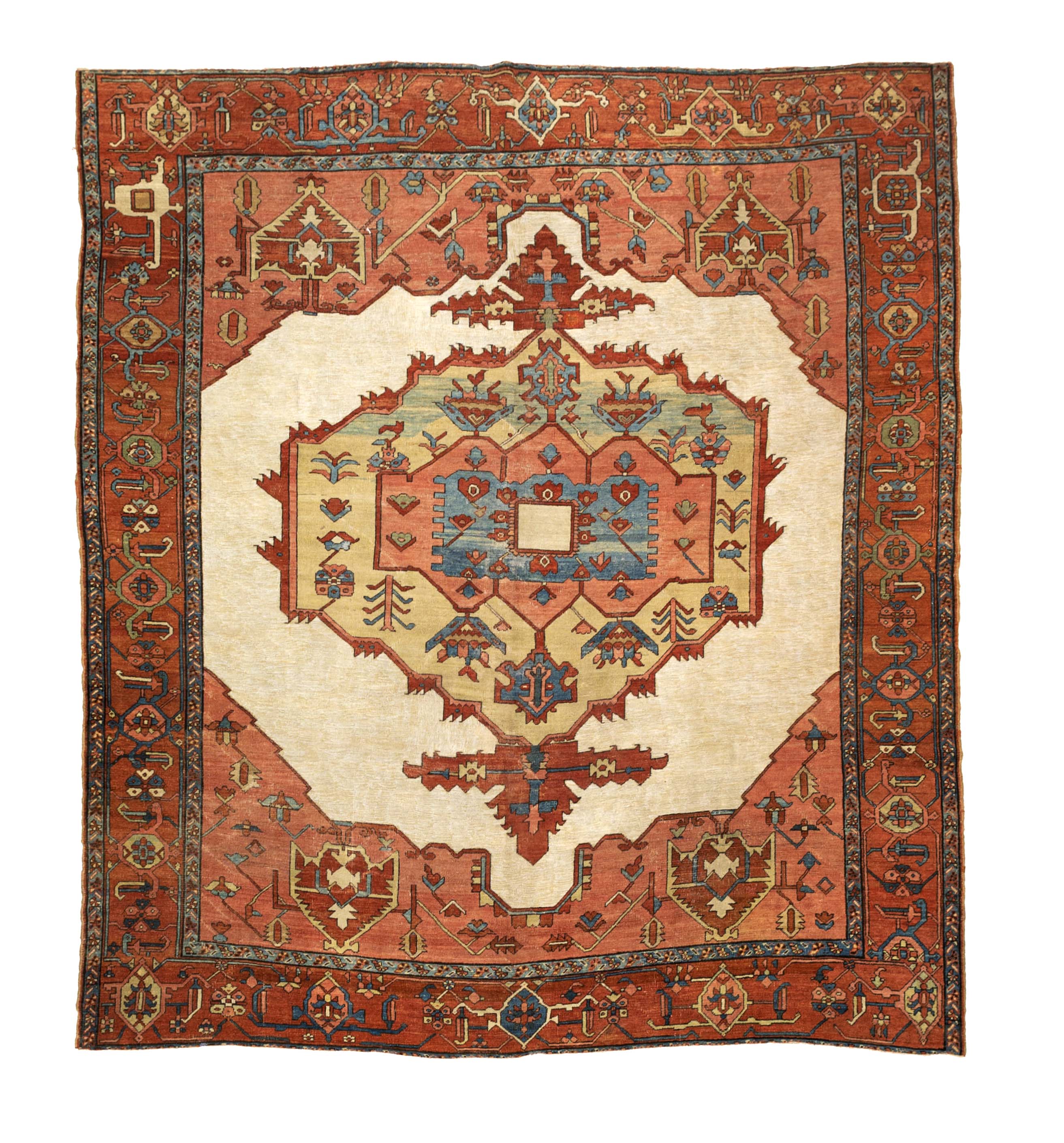 Antique Bakhshayesh Rug 10' 3'' x 10' 9''