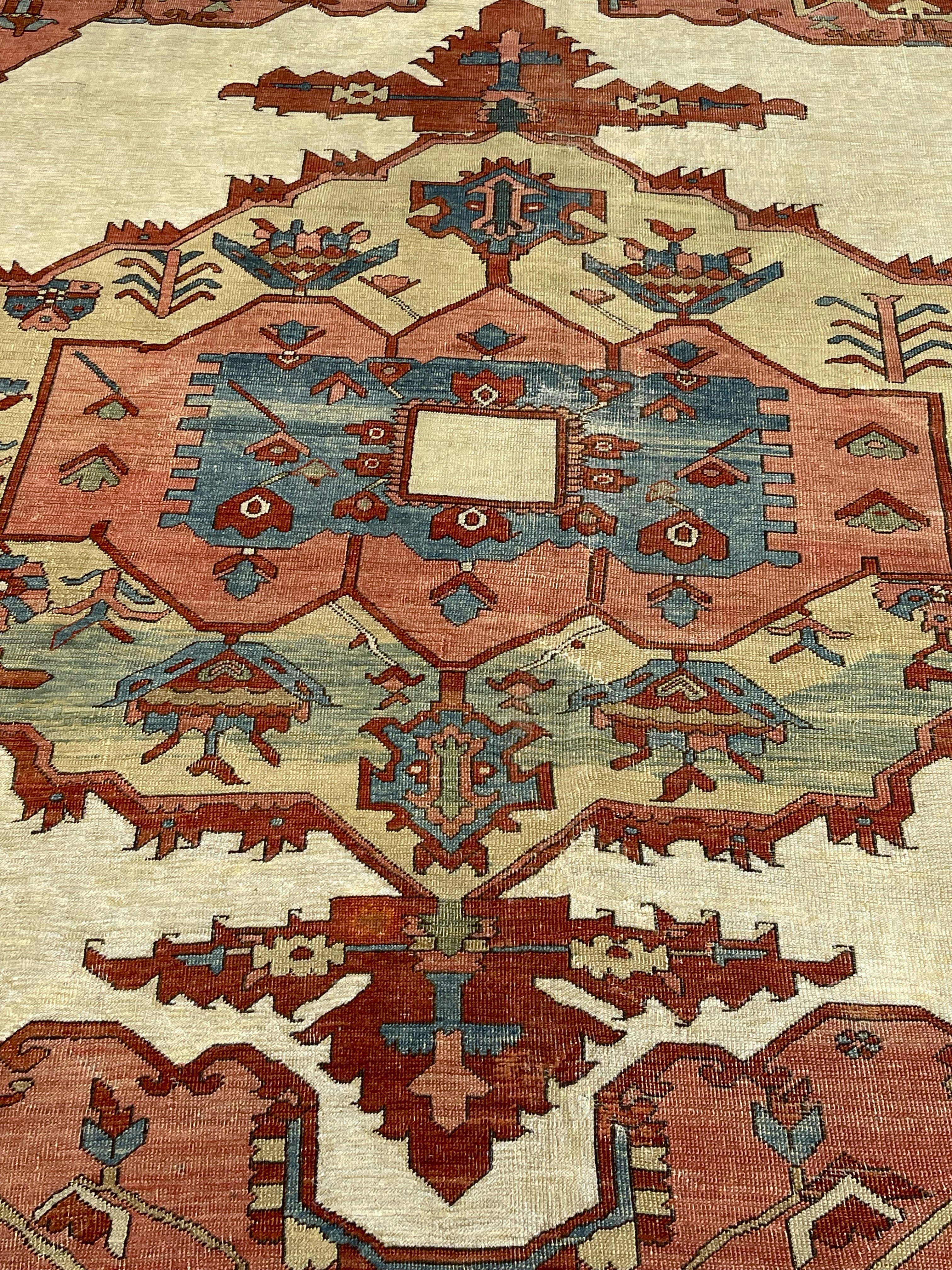 Antique Bakhshayesh Rug 10' 3'' x 10' 9''