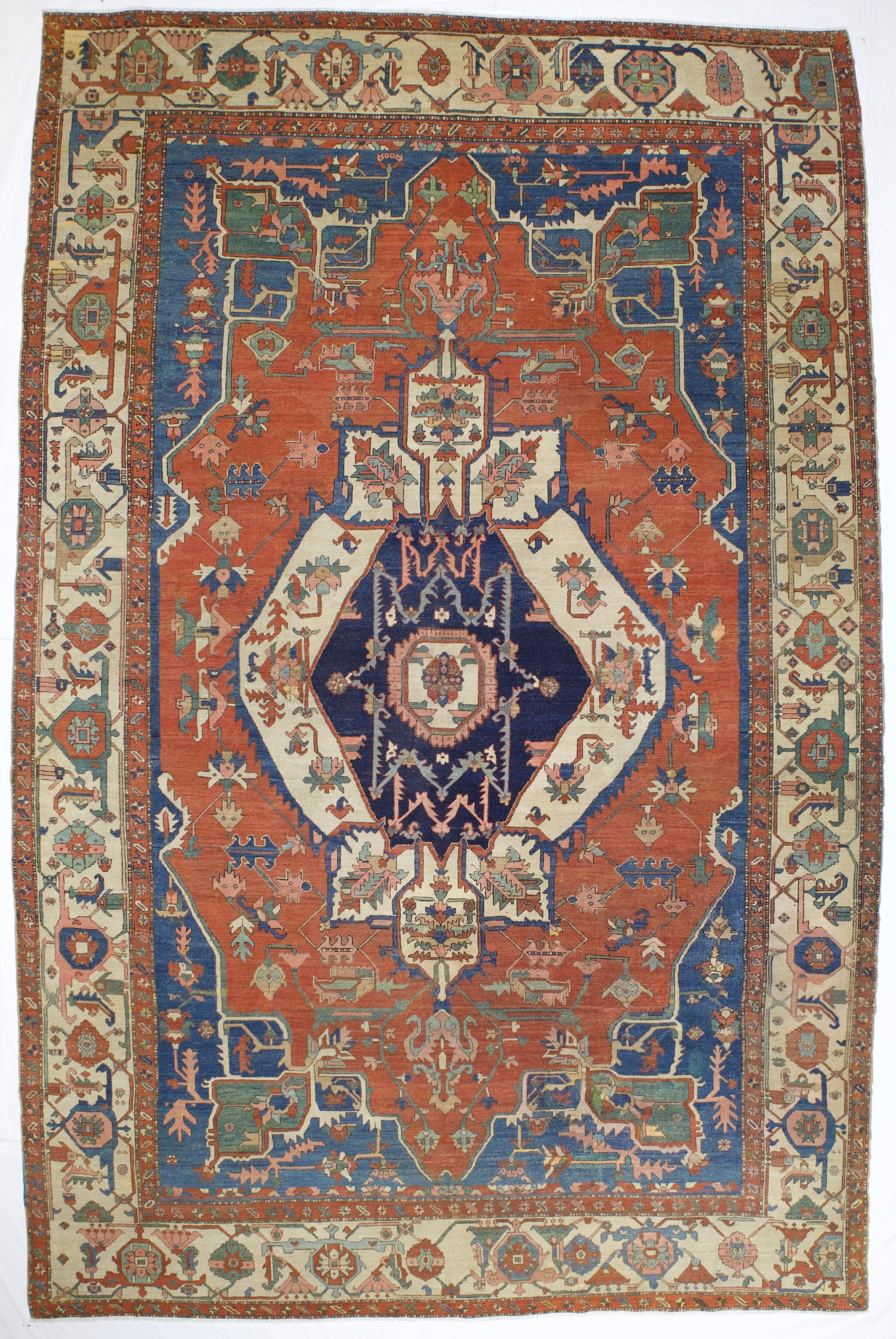 Antique Bakhshayesh Rug 9'3" x 14' 3''