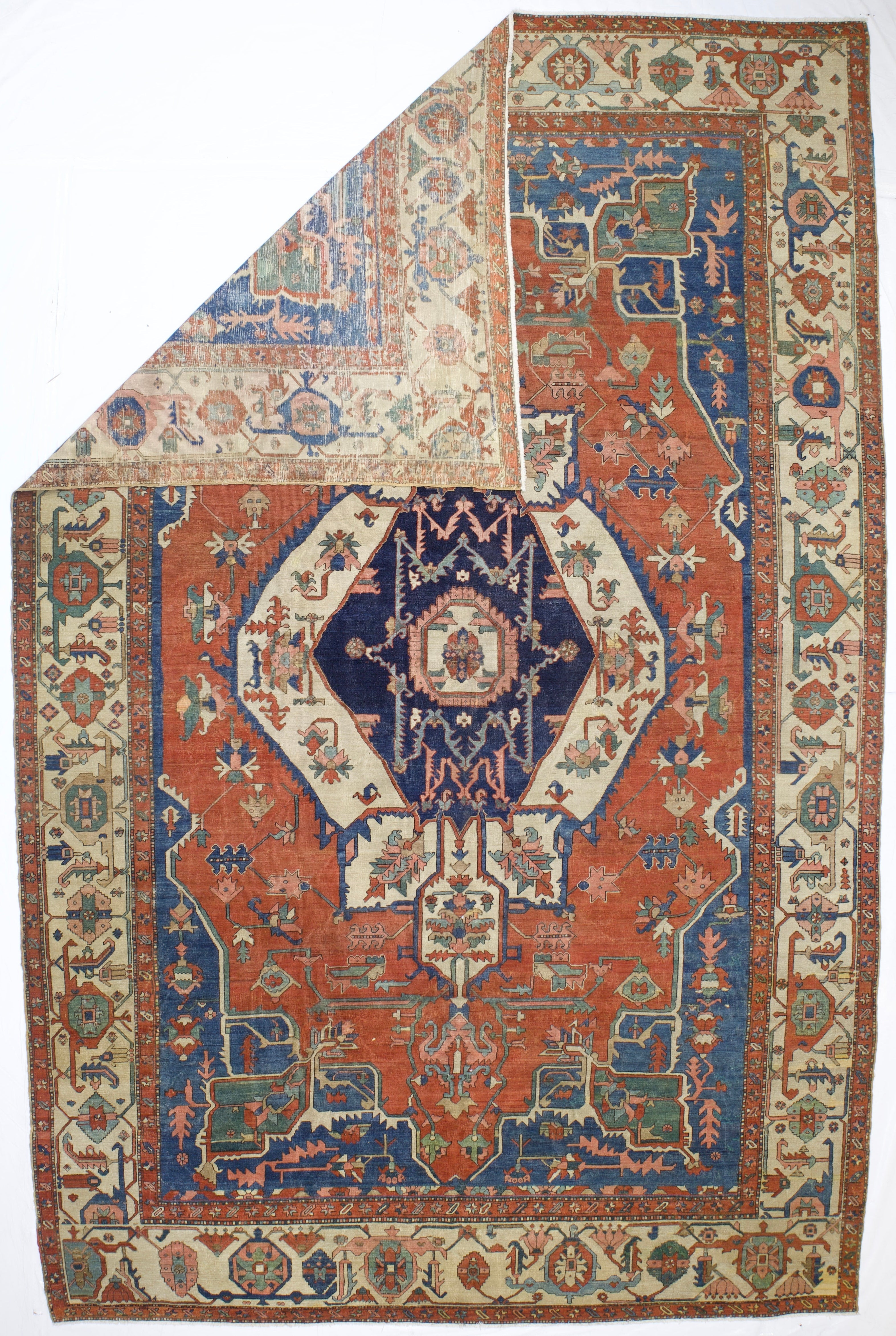 Antique Bakhshayesh Rug 9'3" x 14' 3''