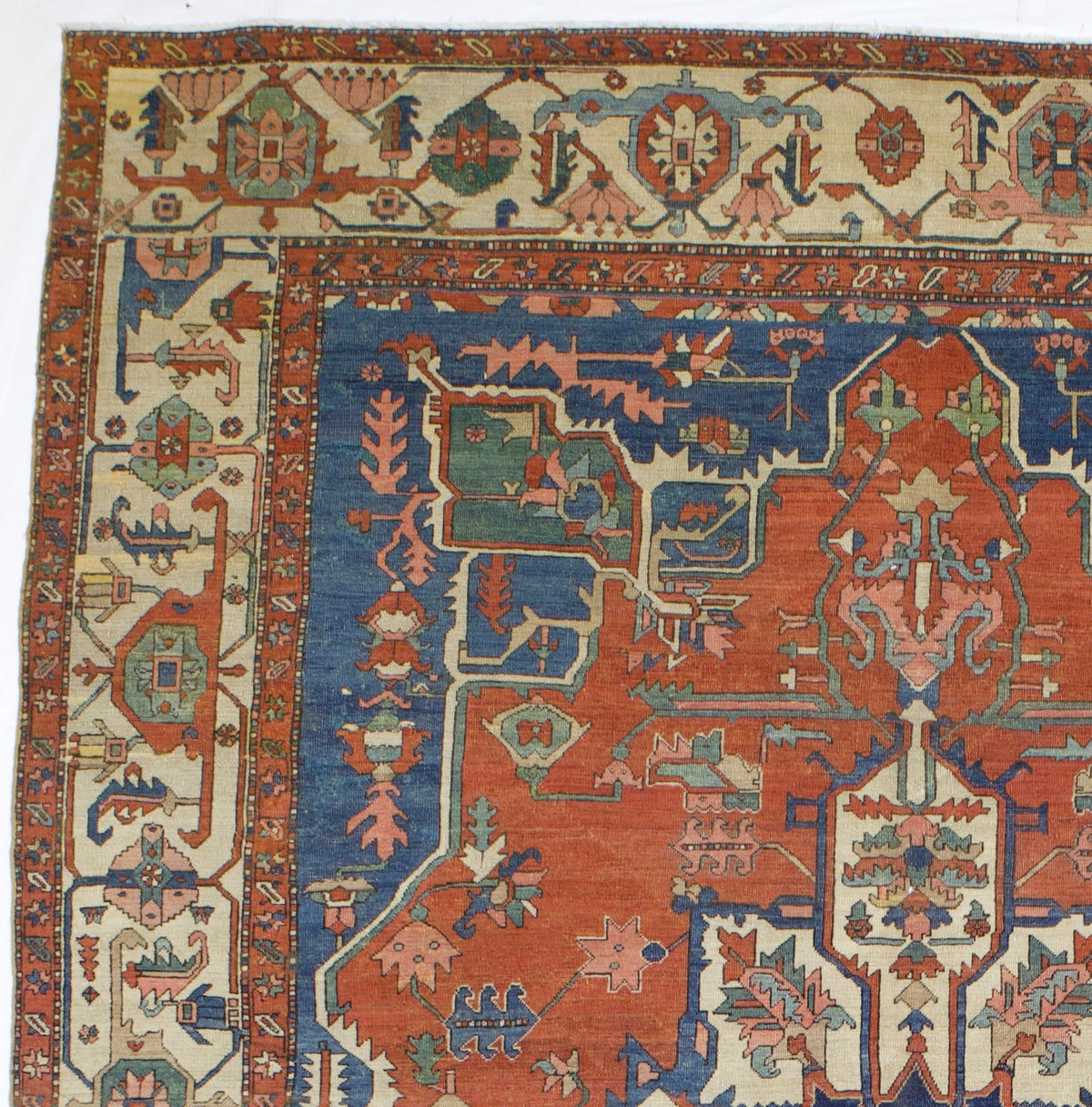 Antique Bakshaish Rug 9'3" x 14' 3''