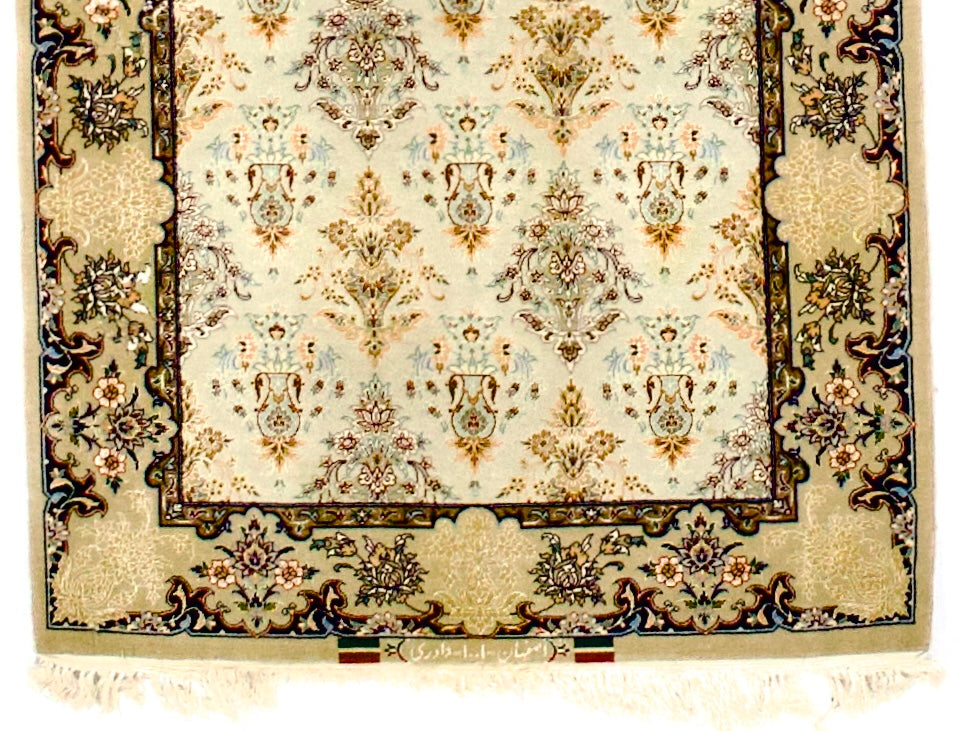 Isfahan Rug 2' 8" x 7' 3''