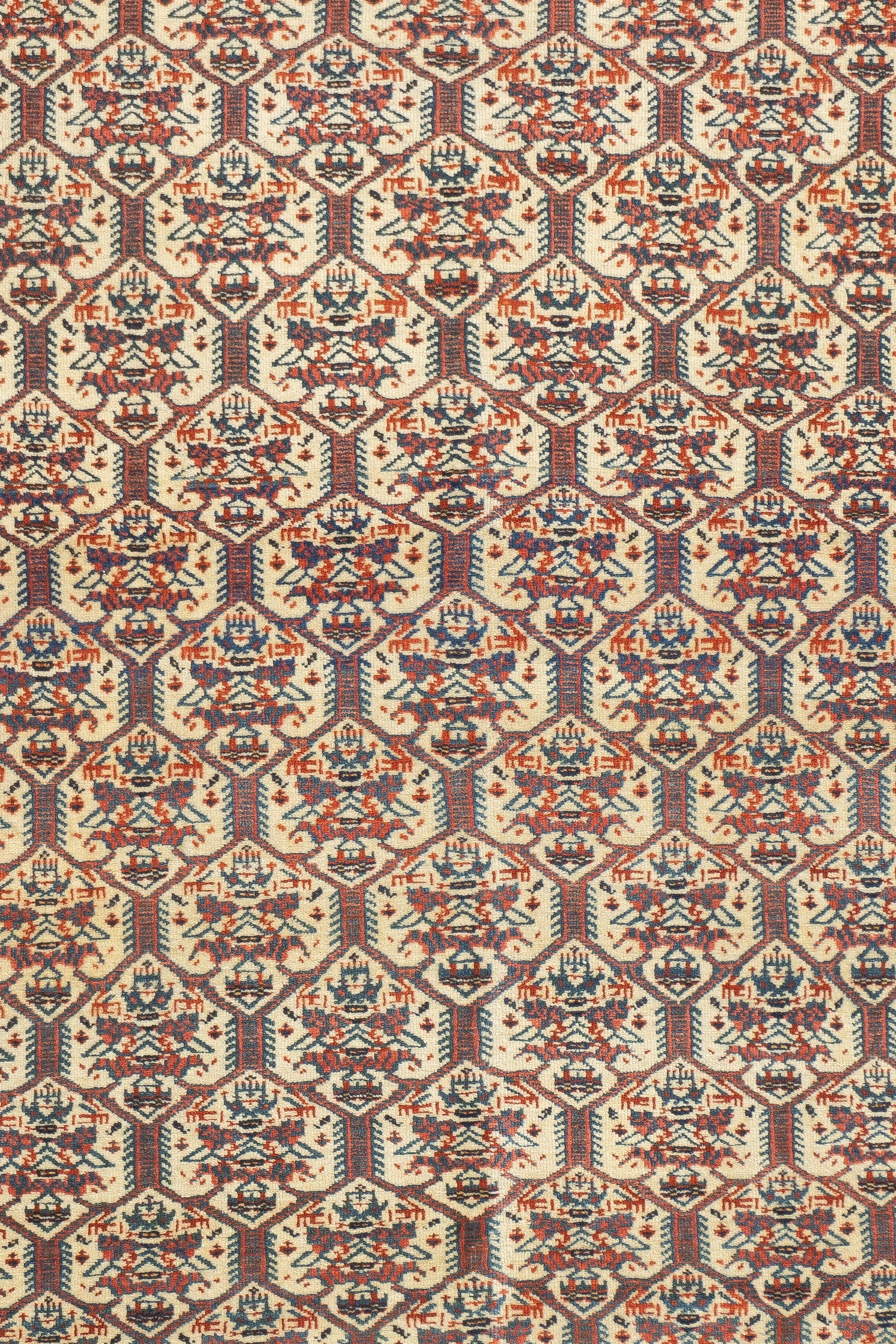 Antique Farahan Rug 4'4'' x 6'6''