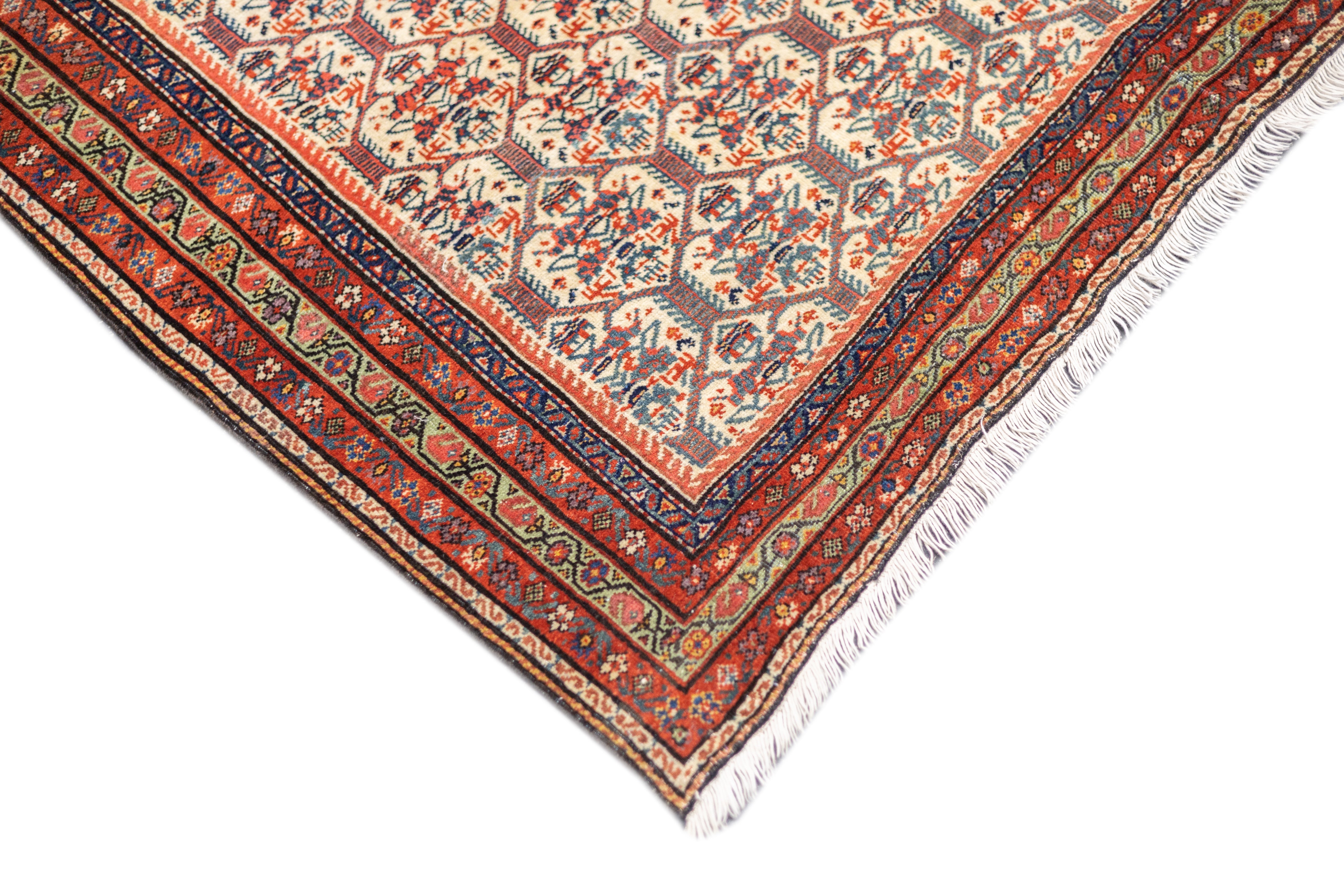 Antique Farahan Rug 4'4'' x 6'6''