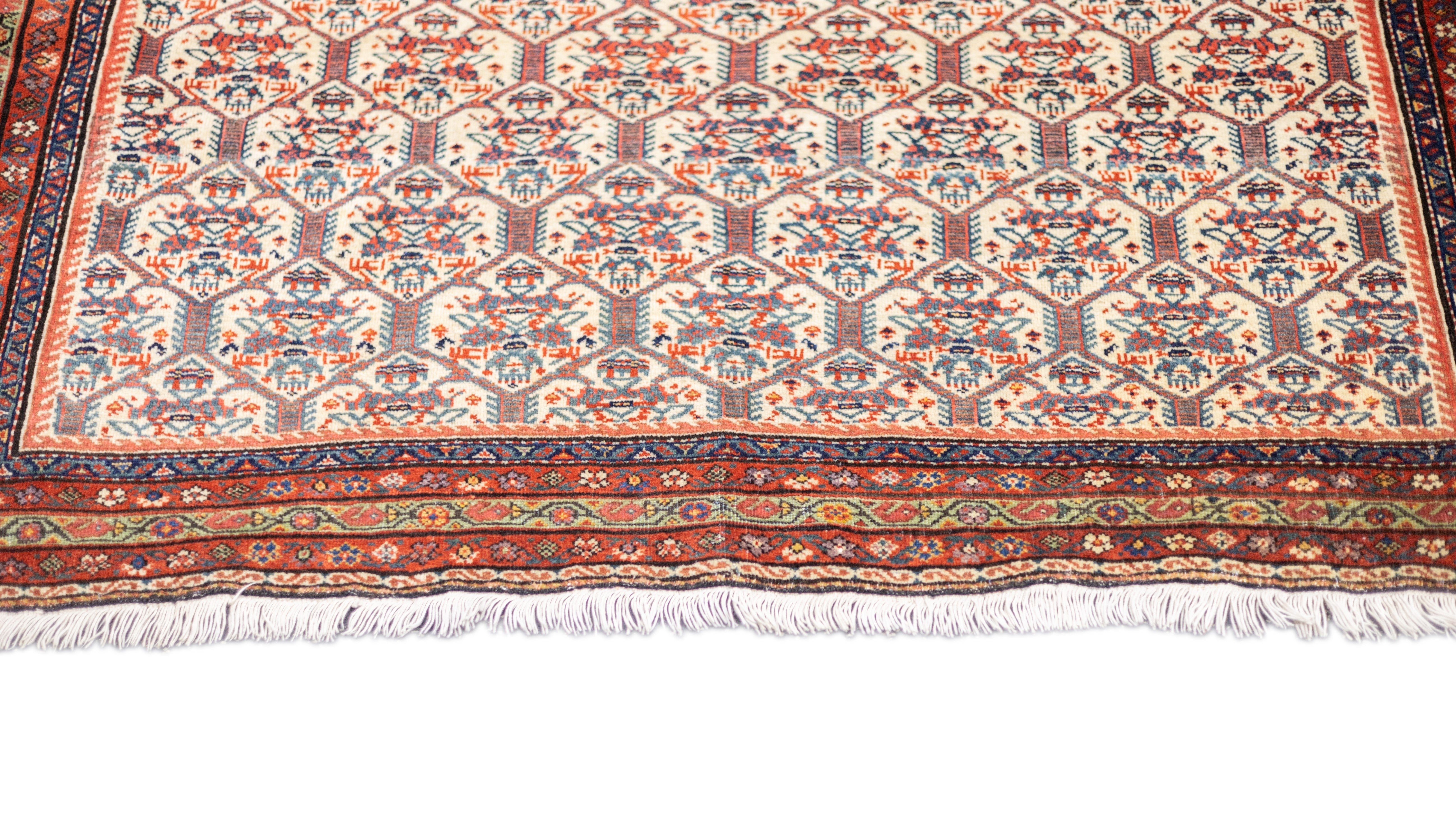 Antique Farahan Rug 4'4'' x 6'6''