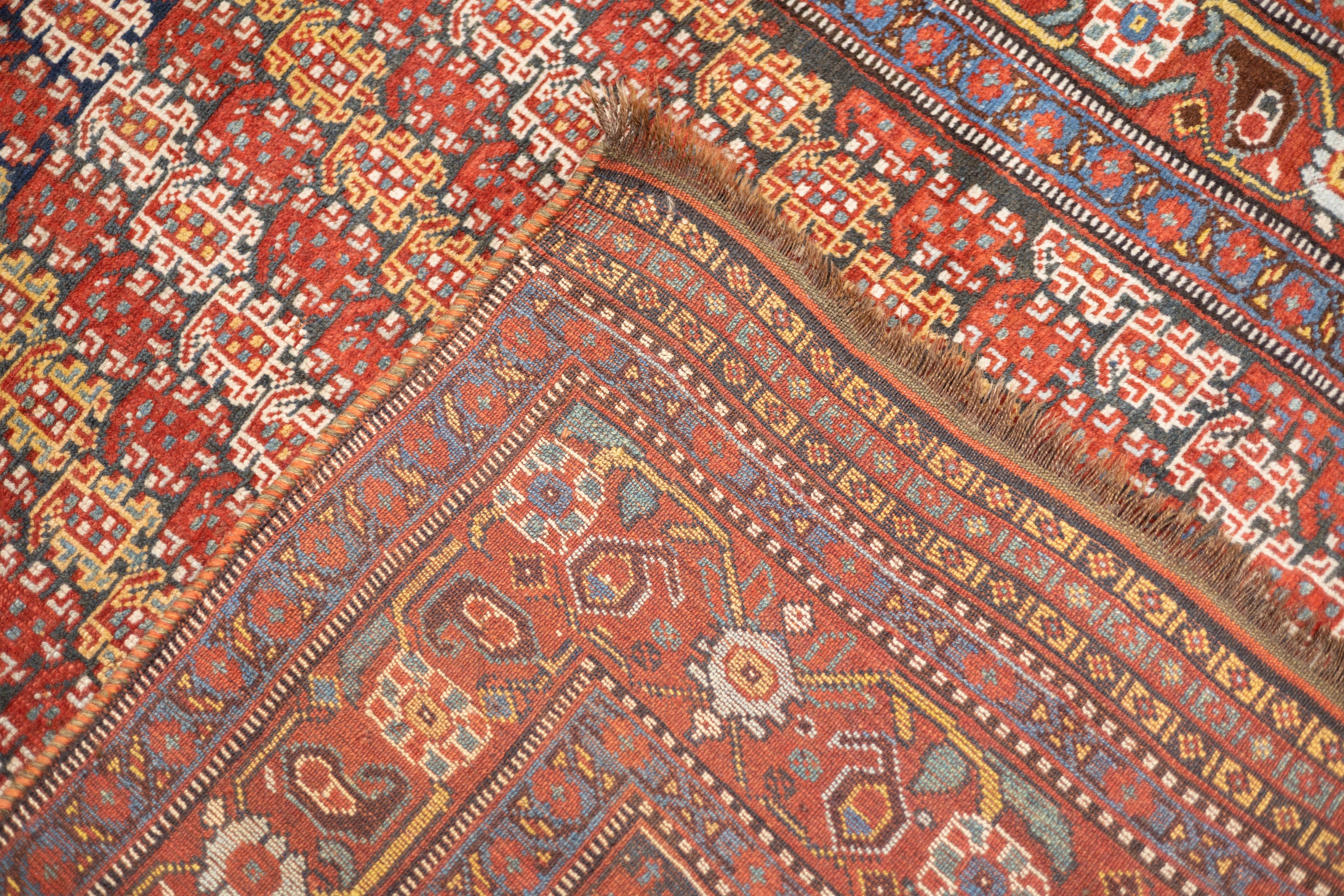 Antique Khamseh Rug 4'3'' x 6'4''