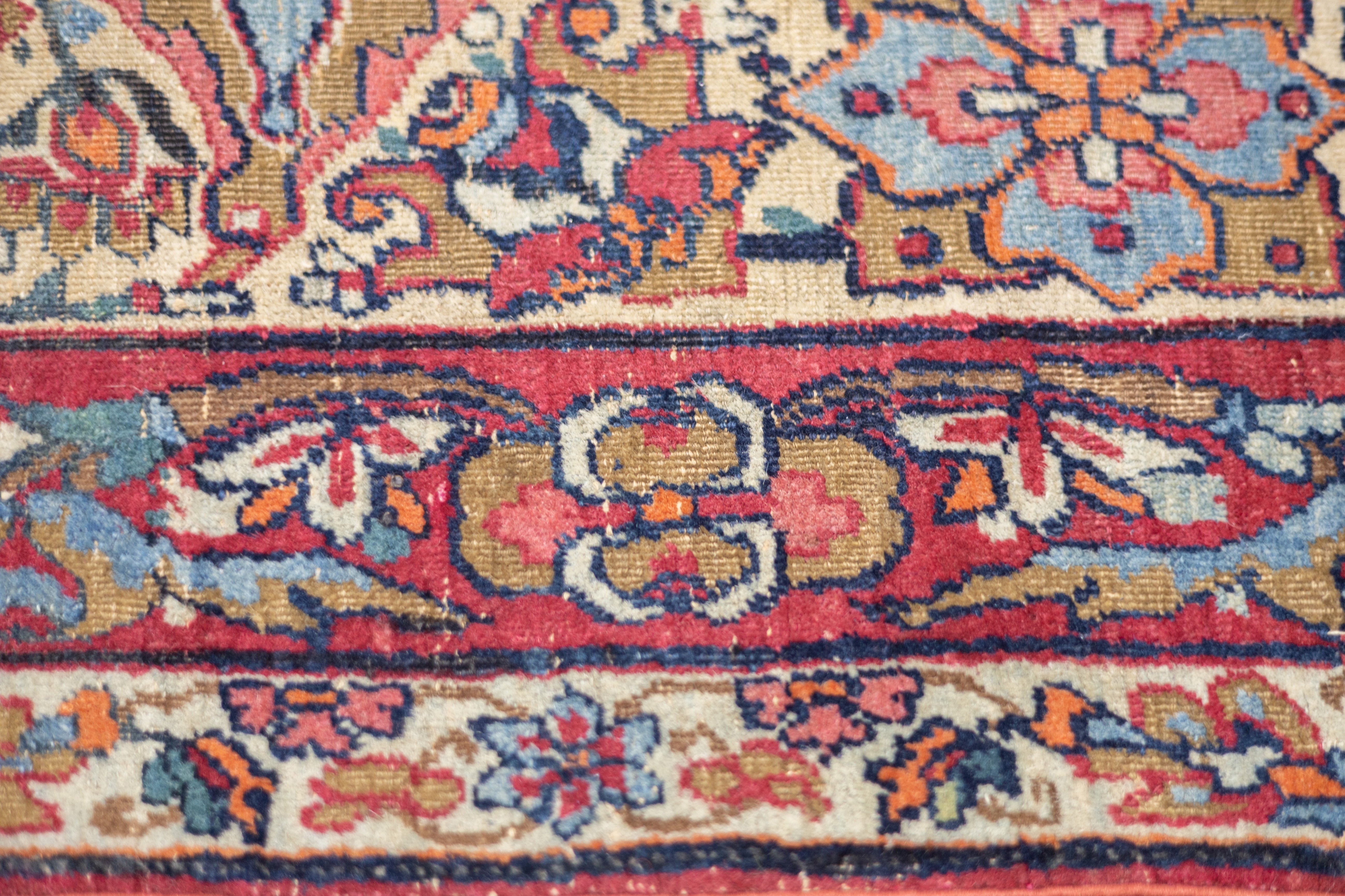 Antique Lavar Kerman Rug 4'6'' x 7'7''