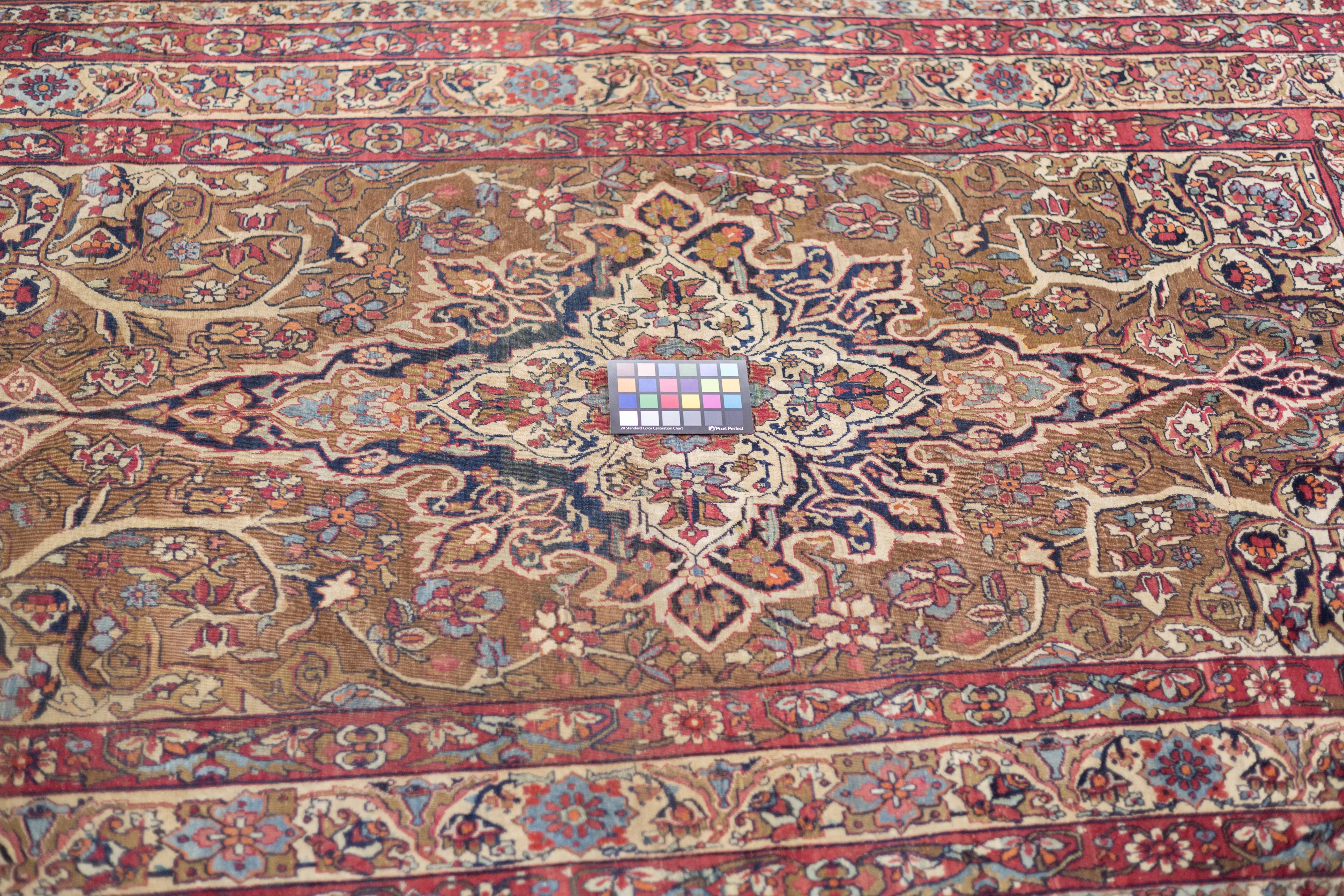 Antique Lavar Kerman Rug 4'6'' x 7'7''