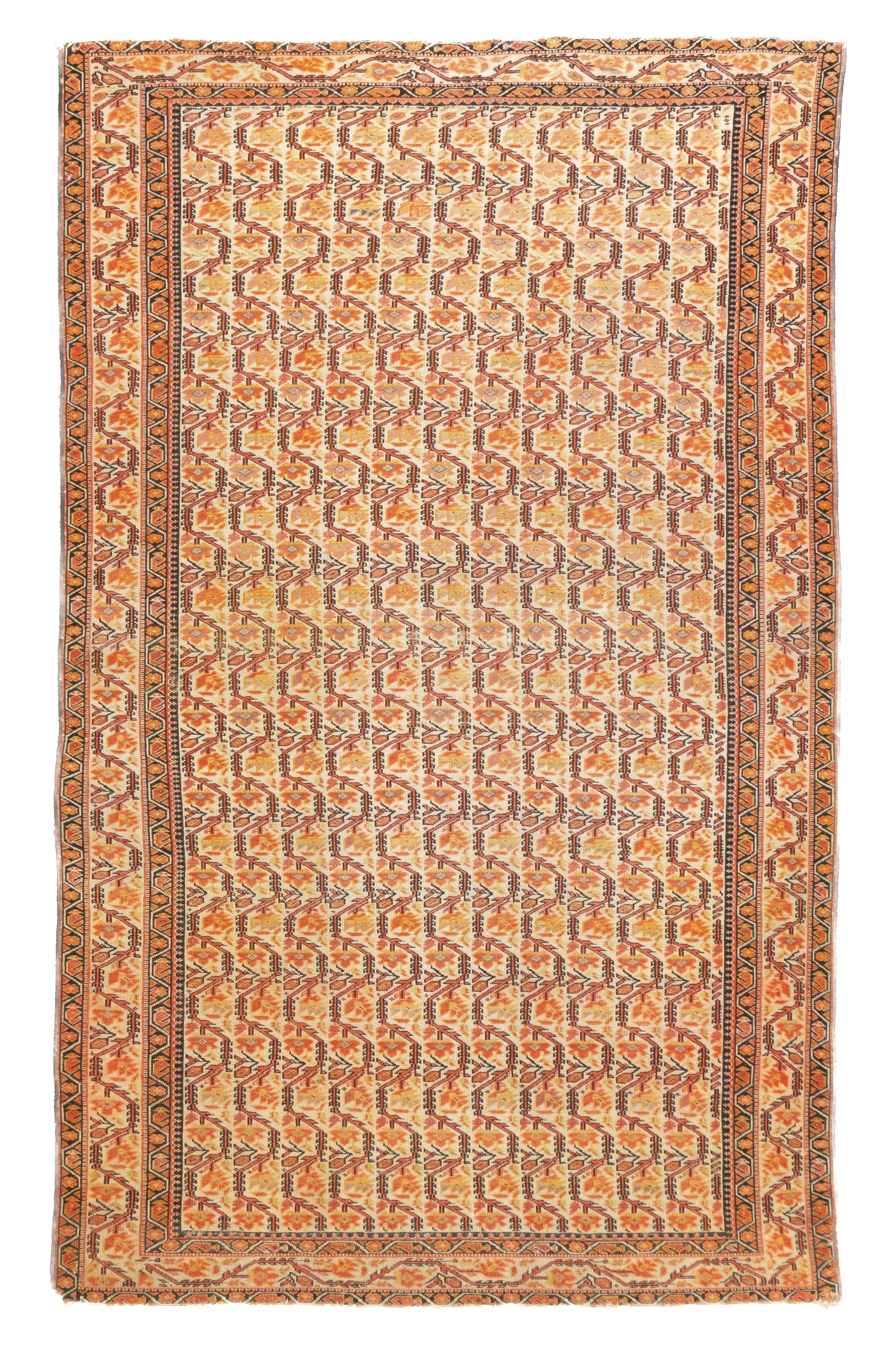 Fine Antique Persian Farahan 4'2'' x 6'6''