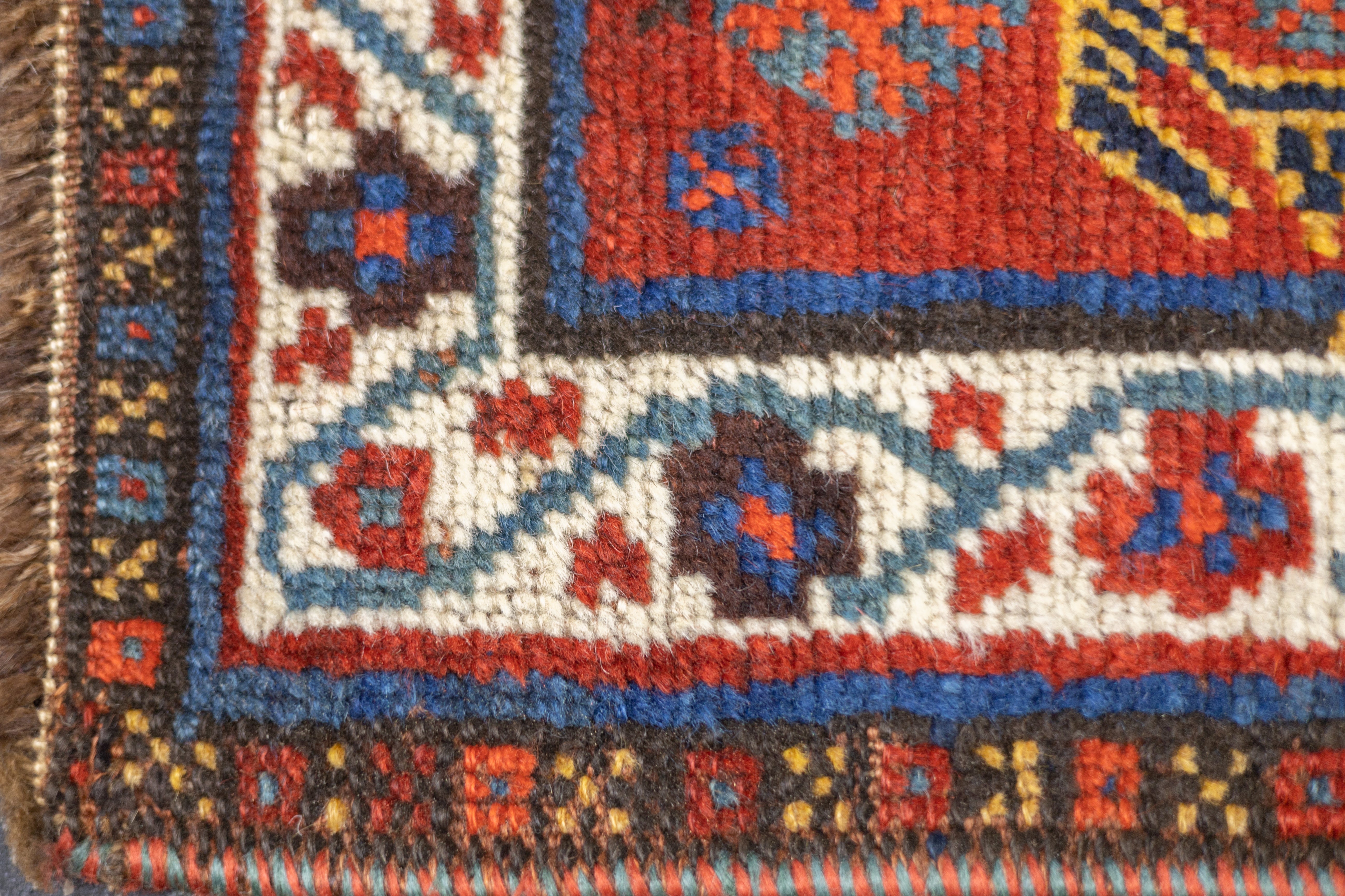 Antique Persian Khamseh Rug 5'3'' x 9'6''
