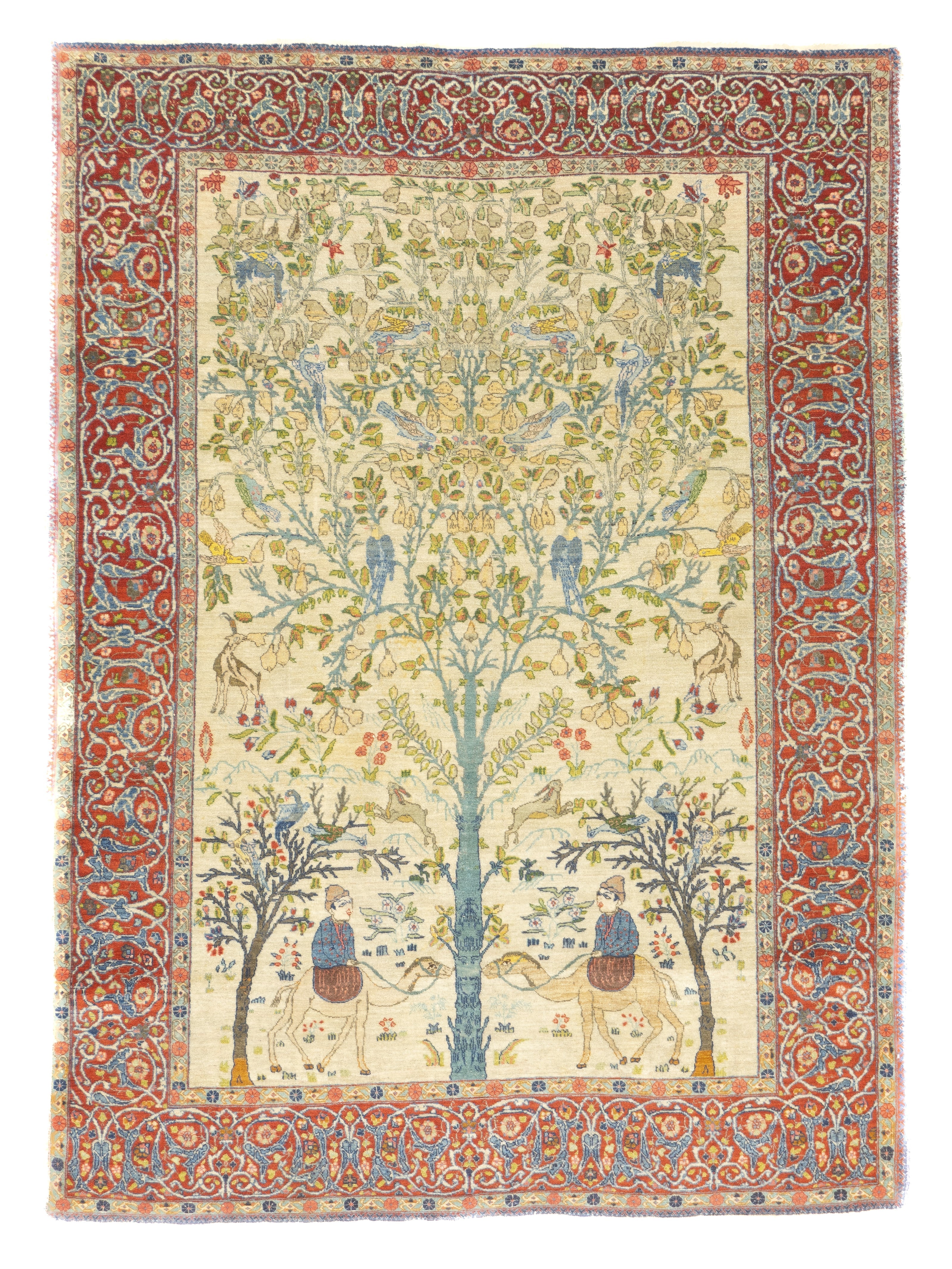 Fine Antique NW Rug 4'7" x 7' 6"