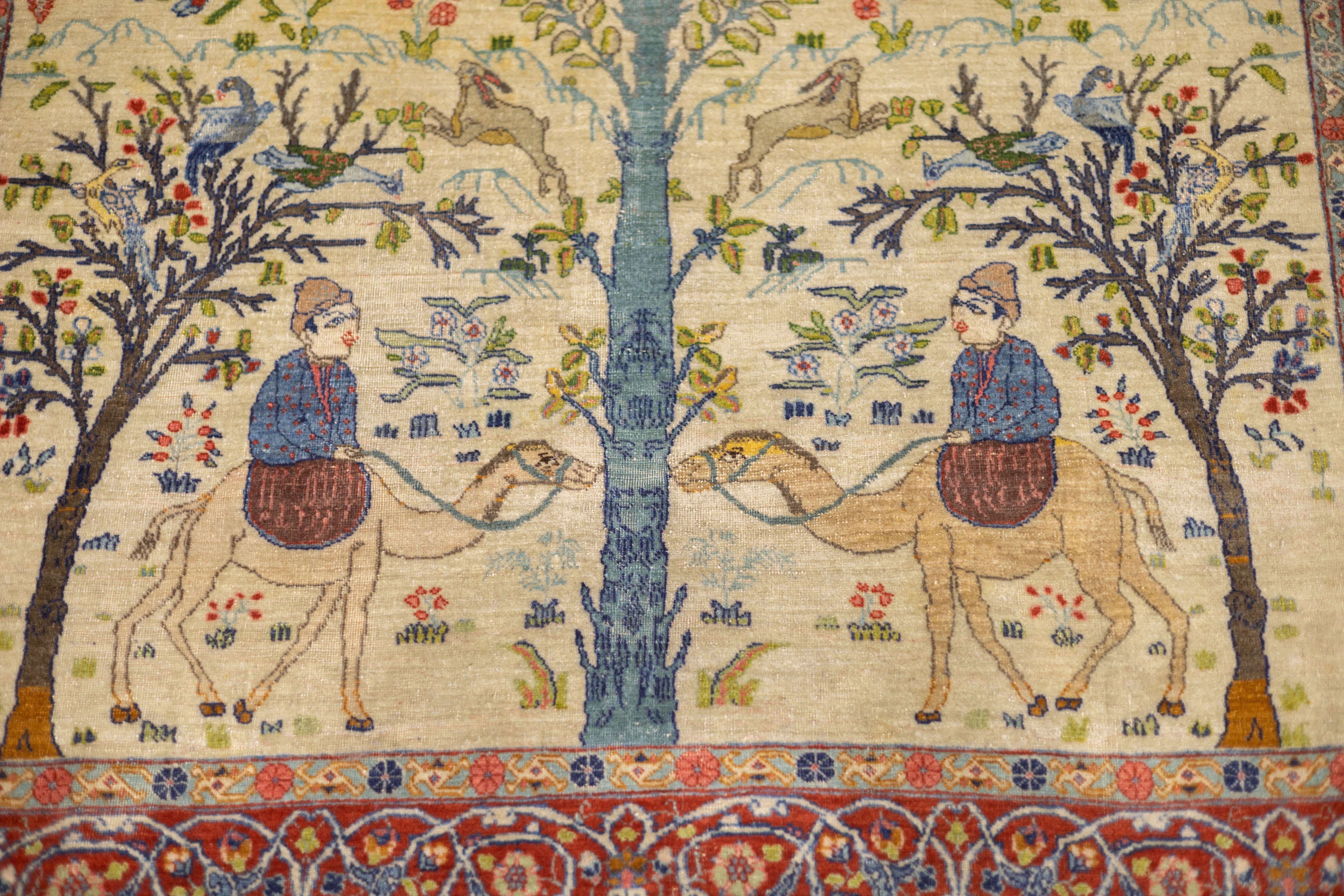 Fine Antique NW Rug 4'7" x 7' 6"