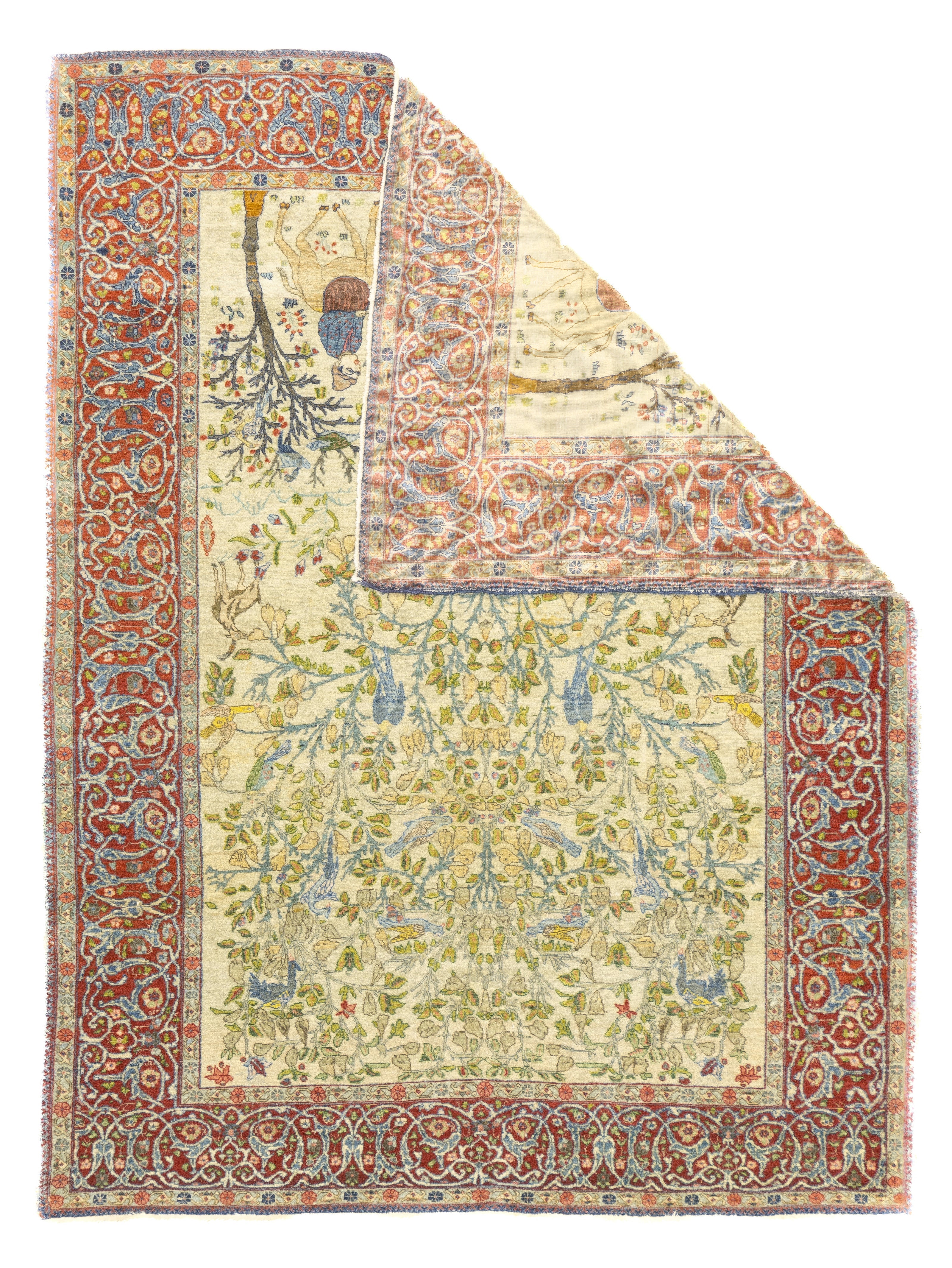 Fine Antique NW Rug 4'7" x 7' 6"