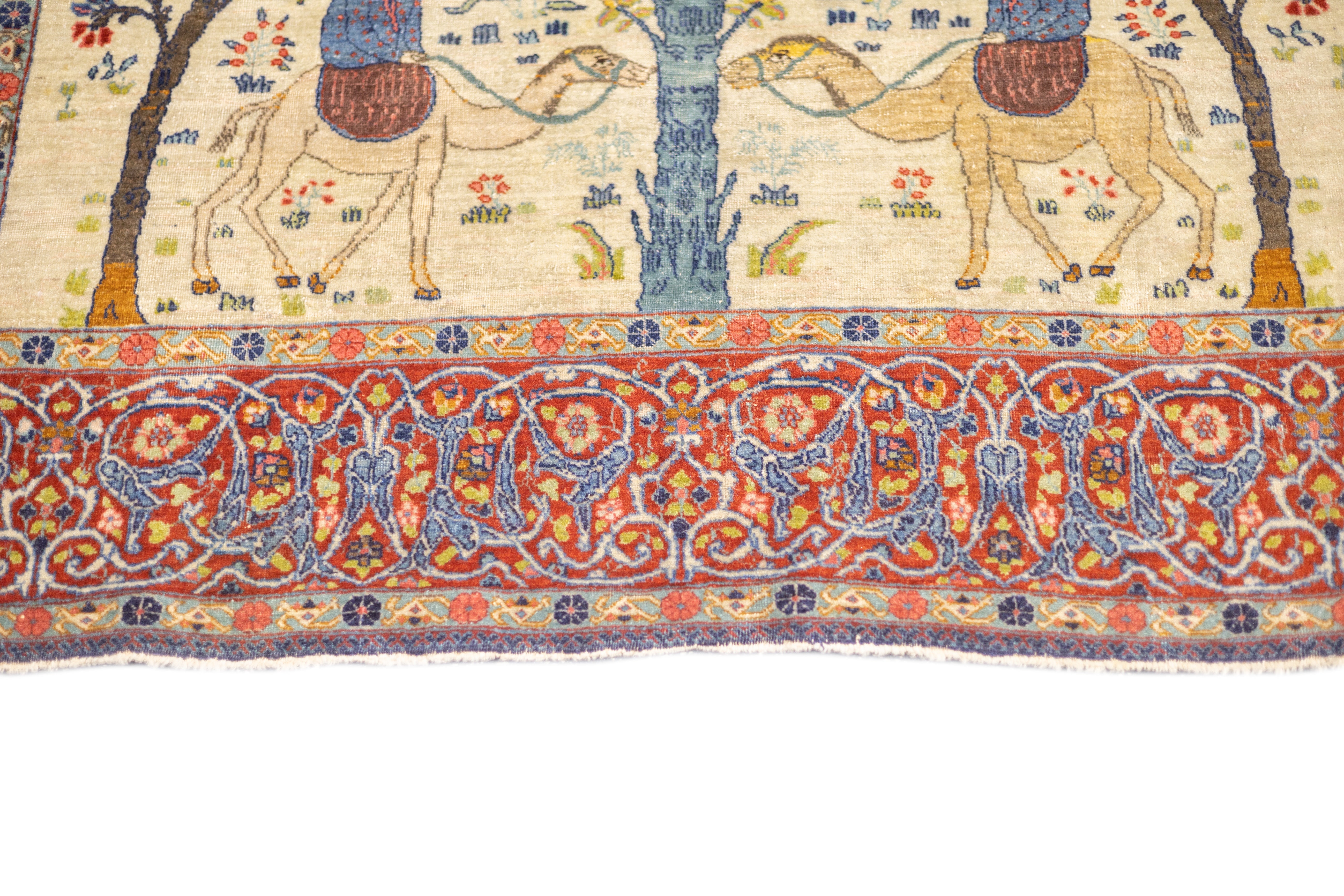 Fine Antique NW Rug 4'7" x 7' 6"