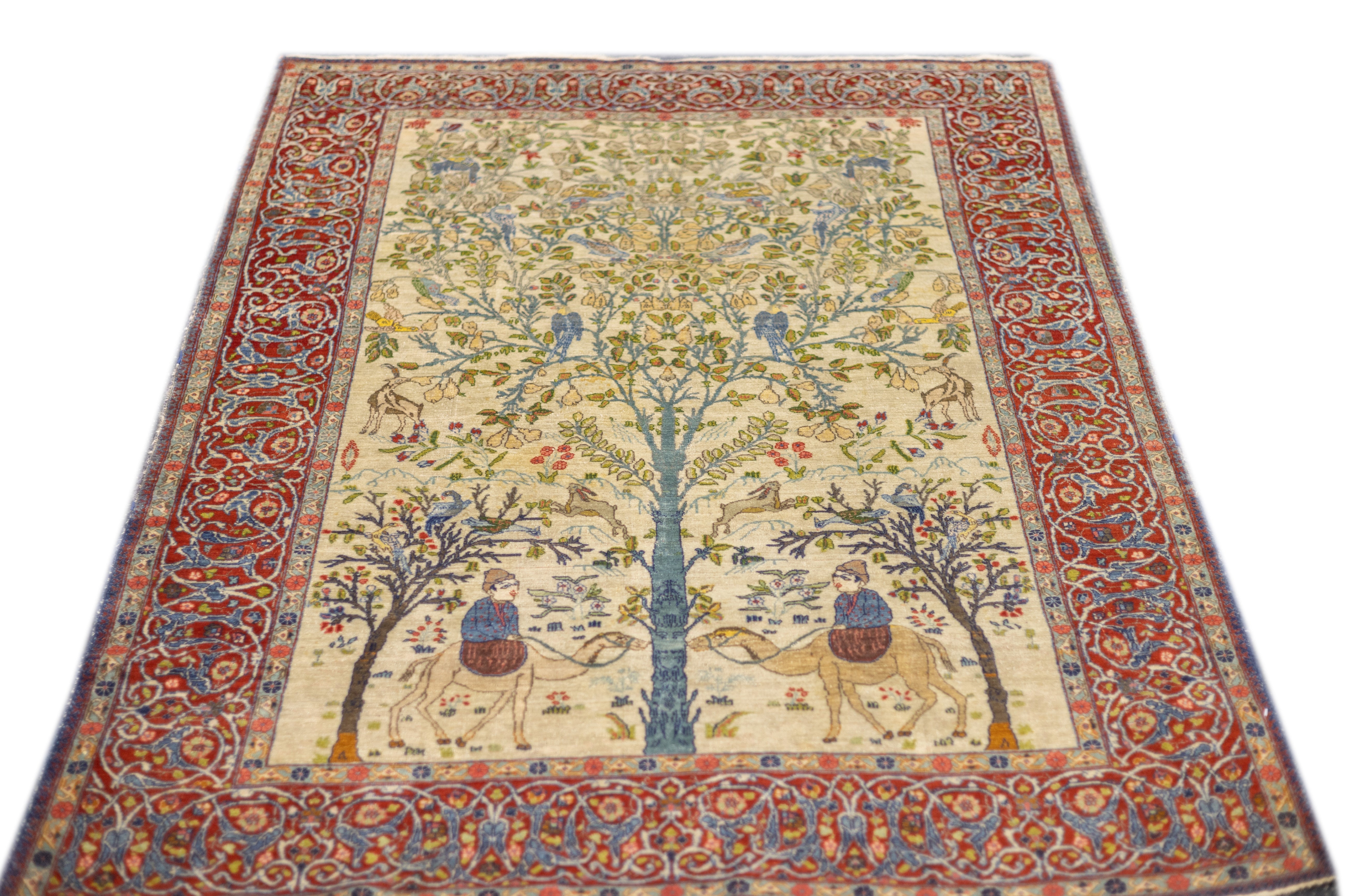 Fine Antique NW Rug 4'7" x 7' 6"