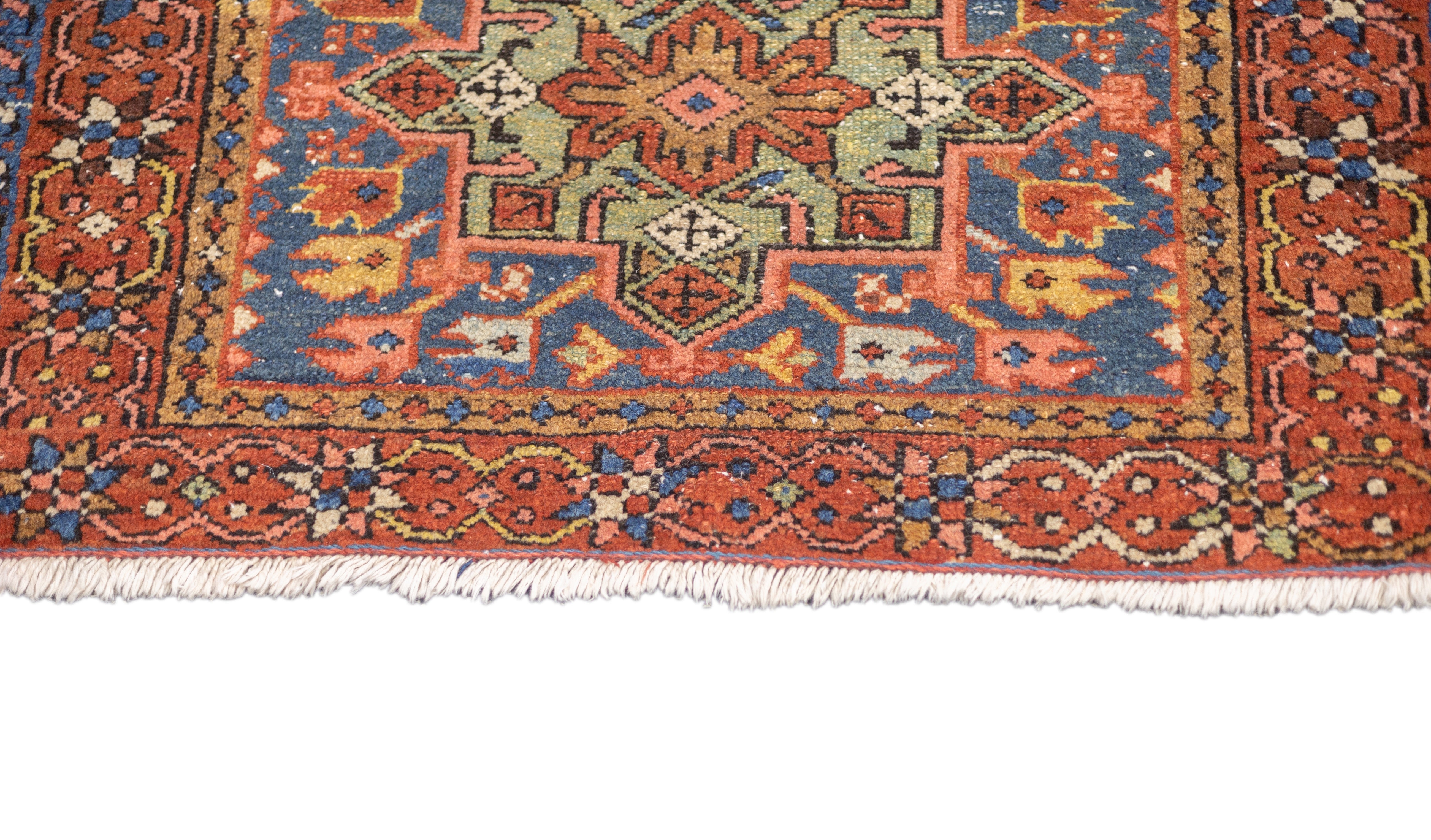 Antique Heriz Rug 3'1'' x 3'11''