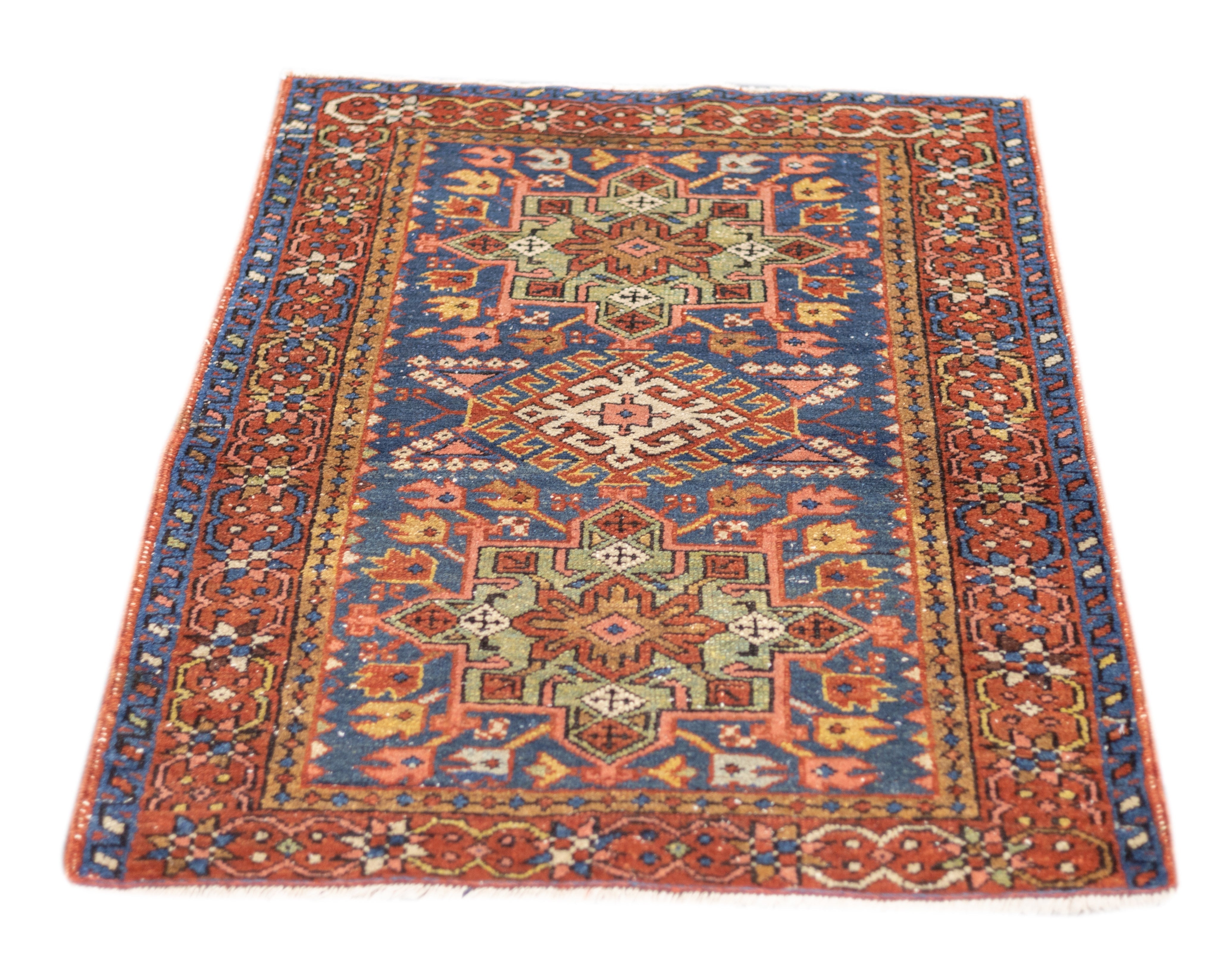 Antique Heriz Rug 3'1'' x 3'11''