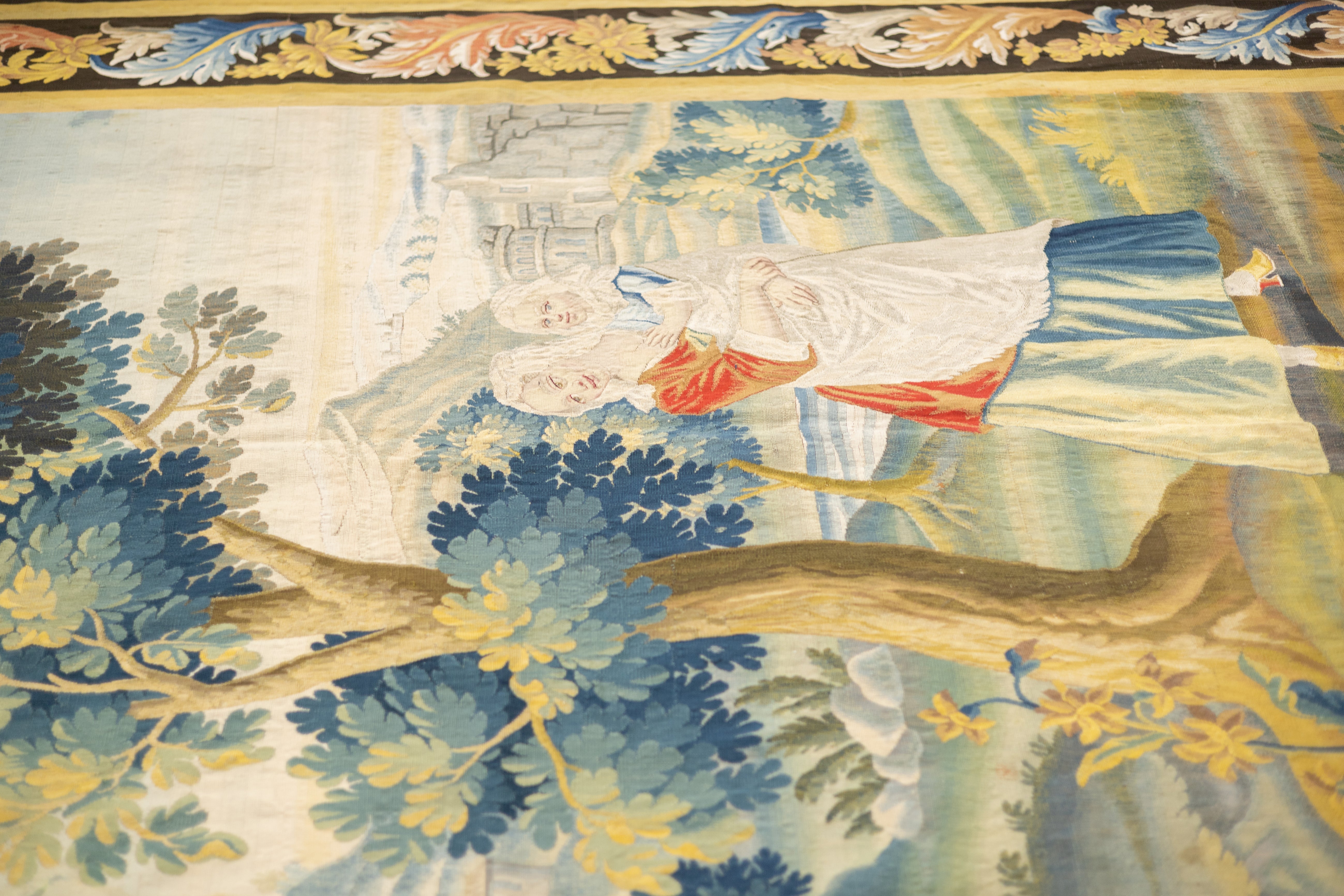 Antique Fine French Beauvais Tapestry 6' 3'' x 10' 6''