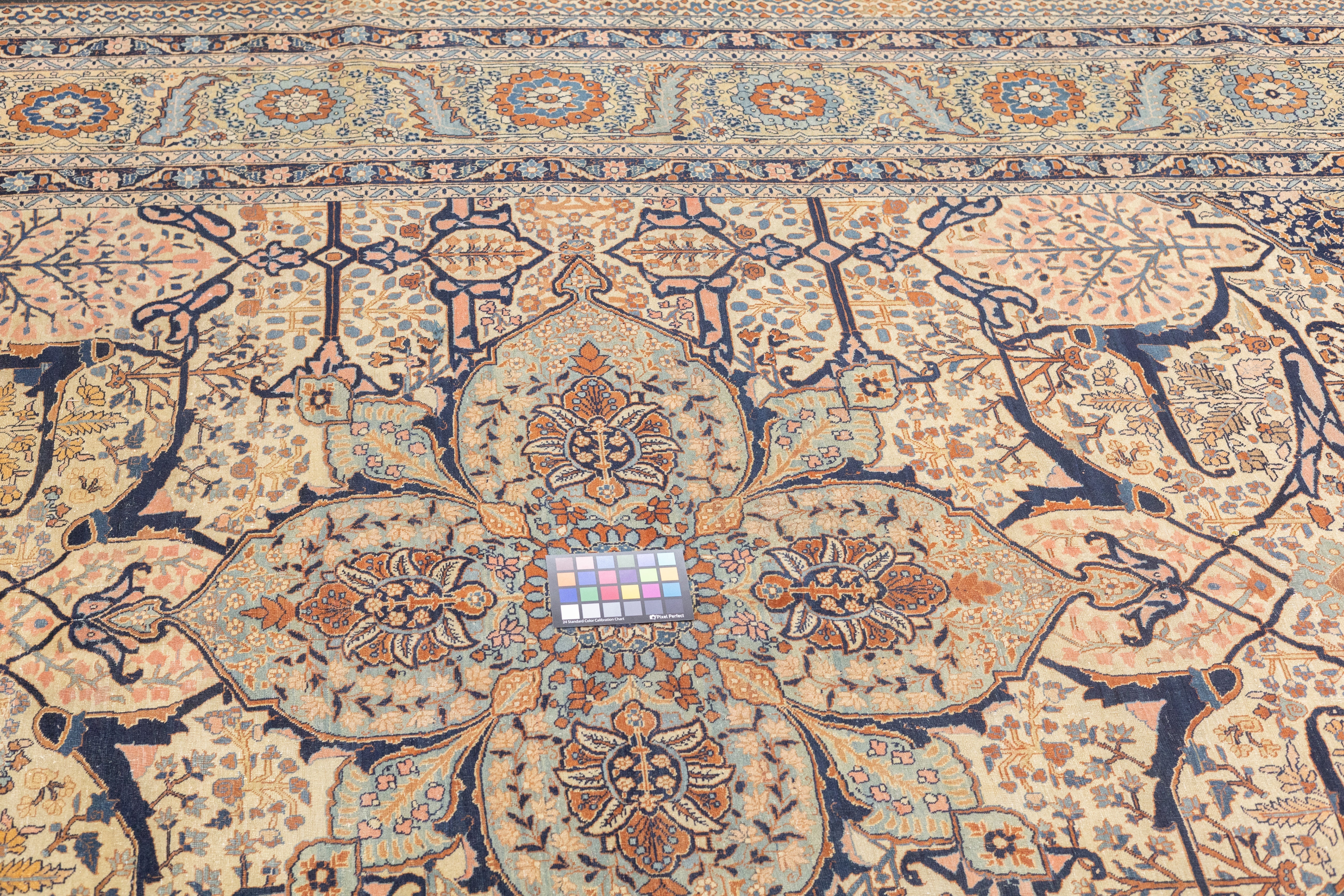 Antique Haji Jalili Tabriz Rug 7'10'' x 12'2''