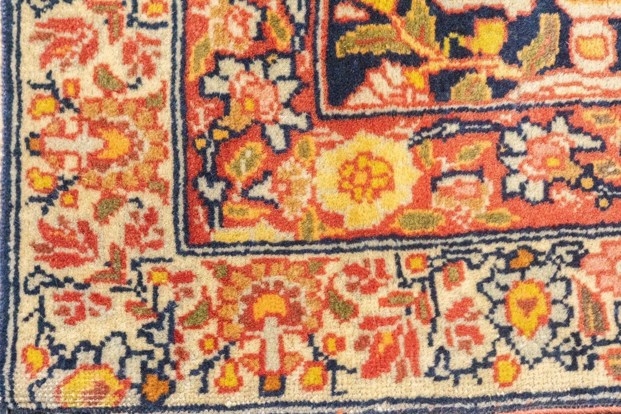 Antique Haji Jalili Tabriz Rug 9'1'' x 12'9''