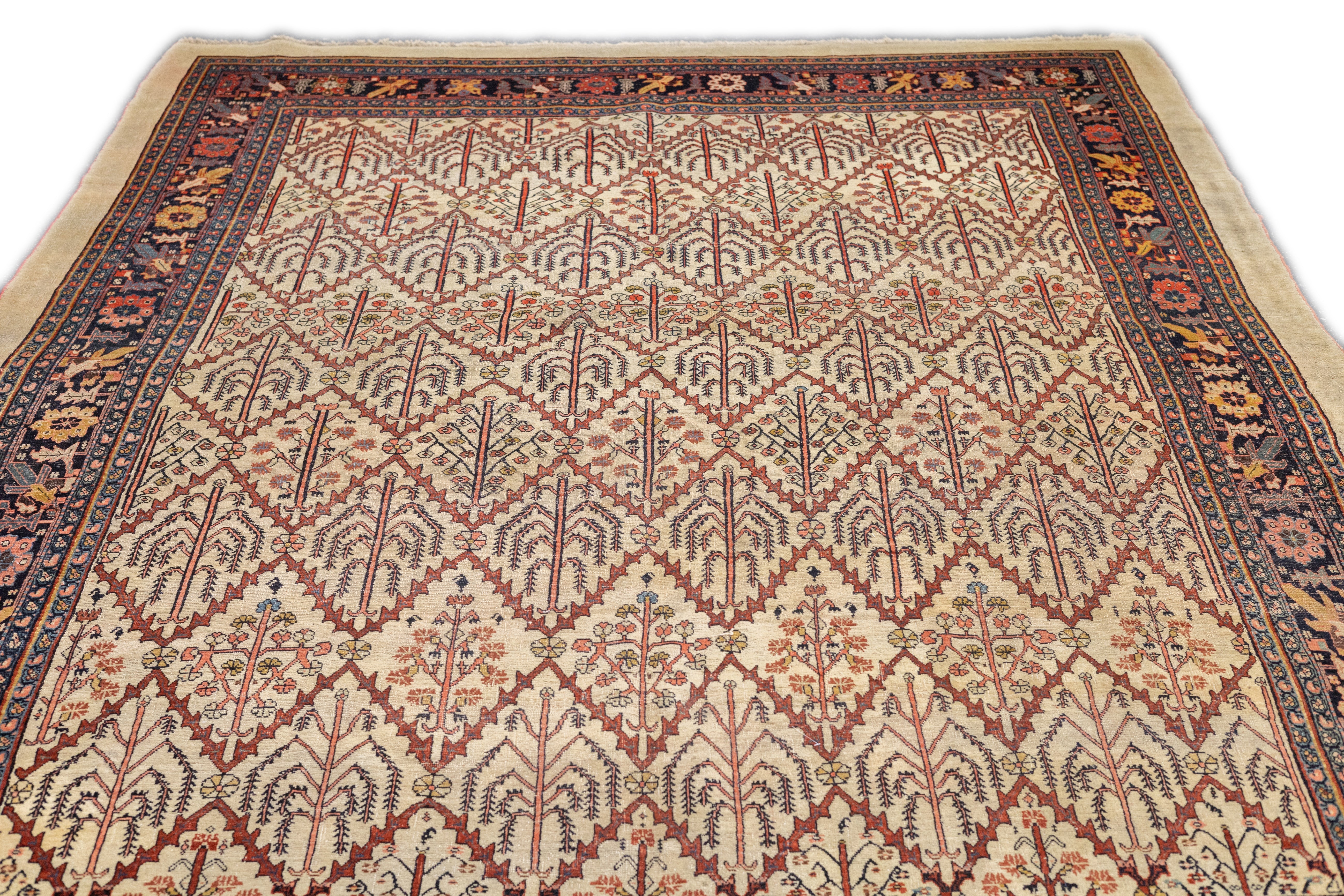 Antique Bidjar Rug 7'9'' x 11'2''