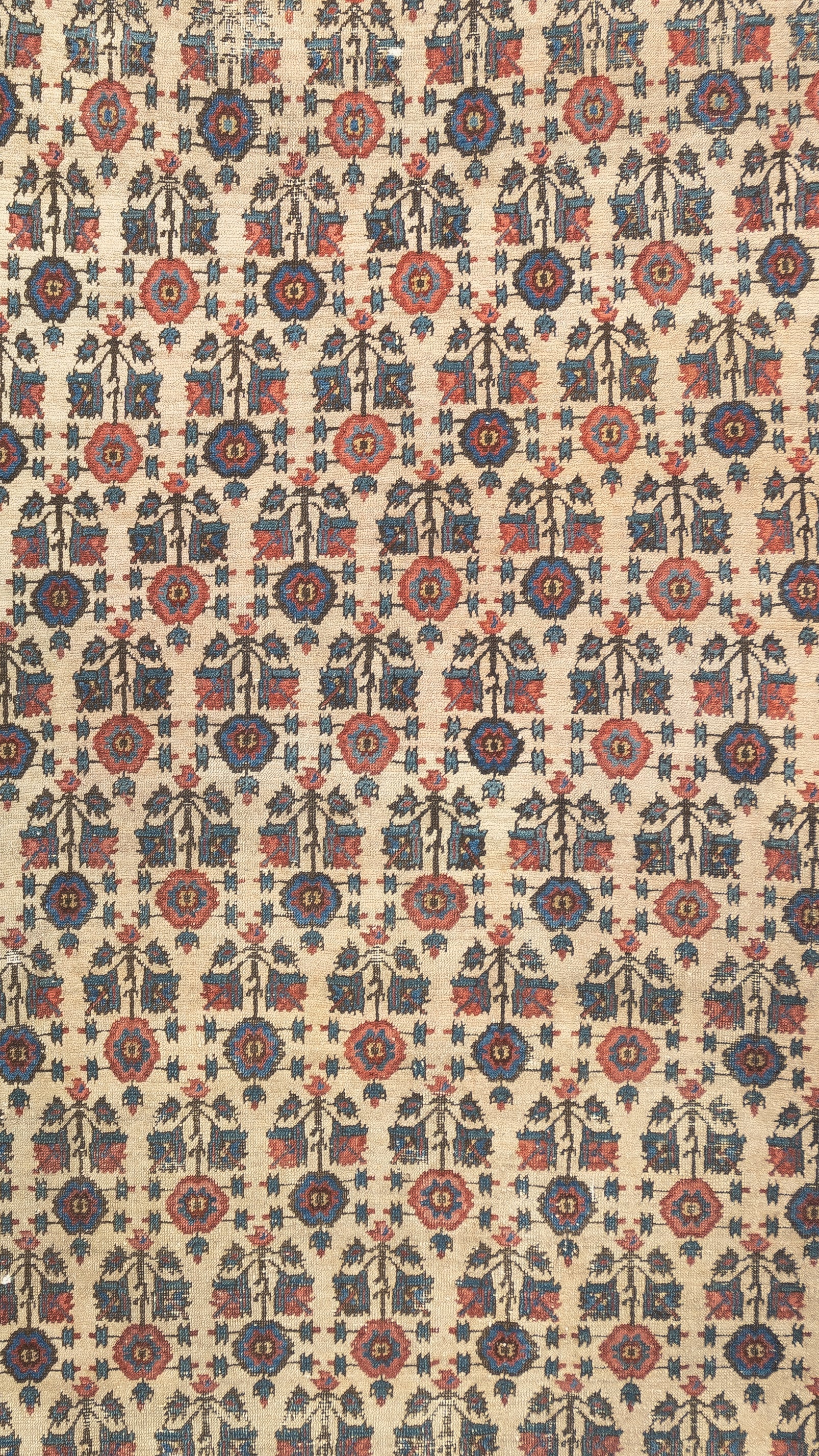 Antique Bakhshayesh Rug 5'2" x 9' 4''