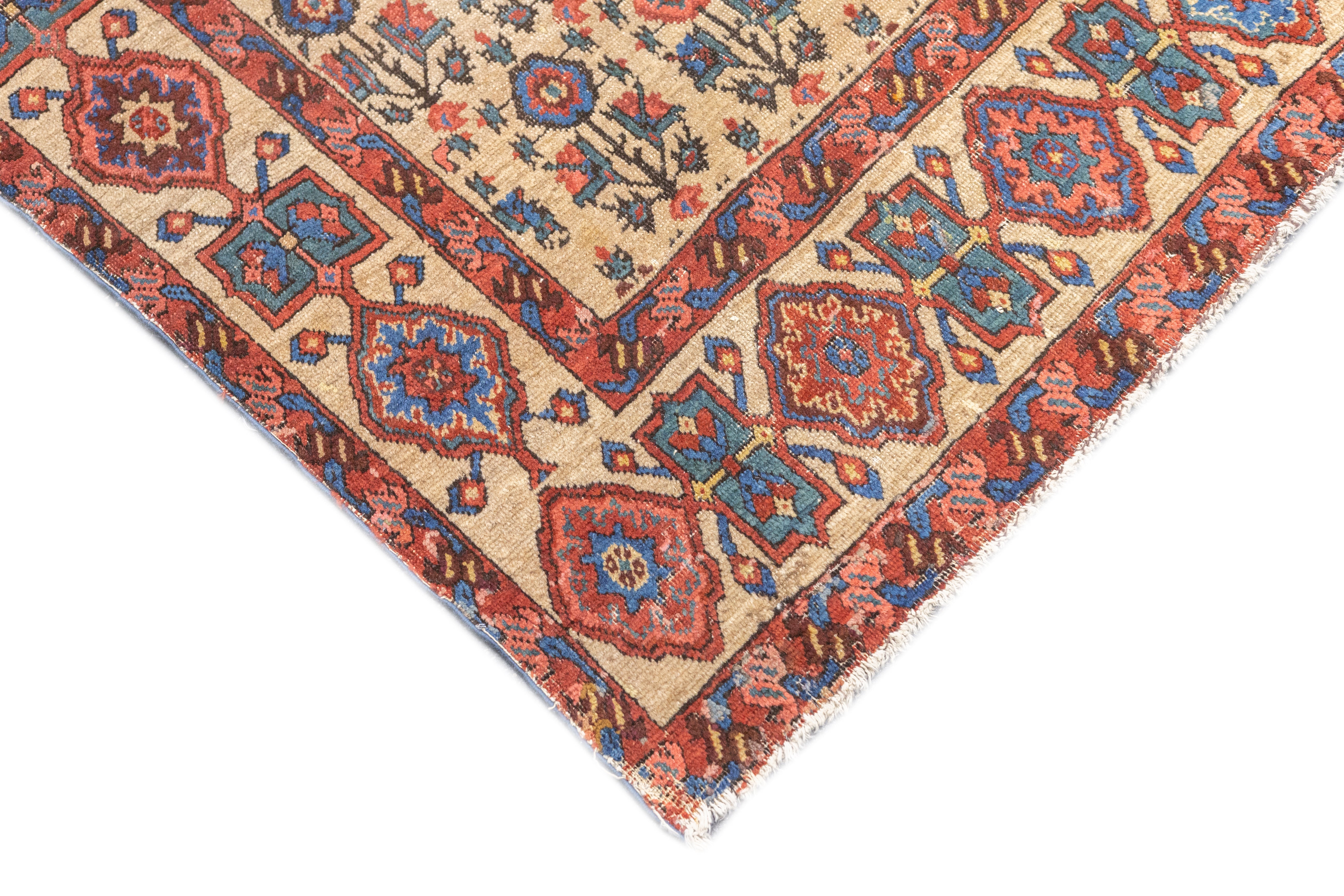 Antique Bakhshayesh Rug 5'2" x 9' 4''