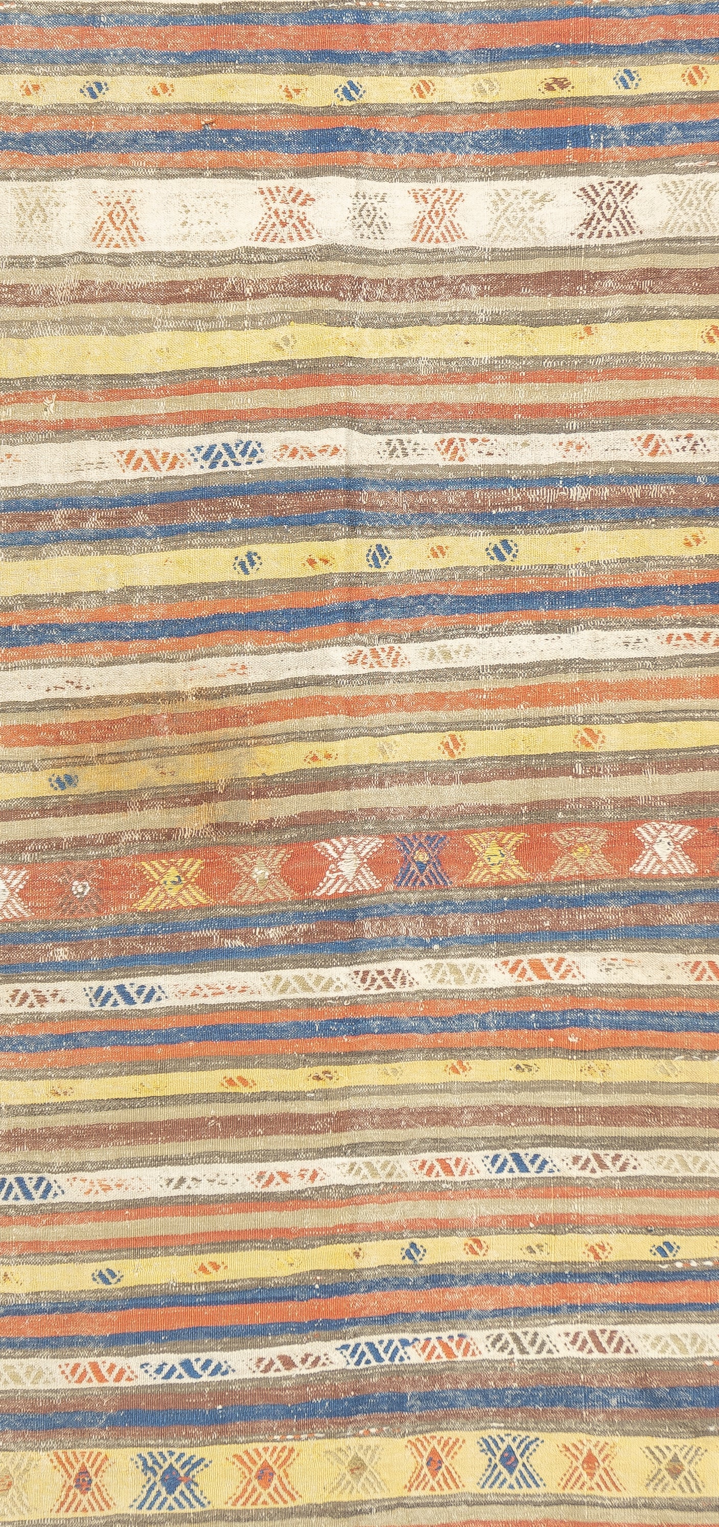 Antique Turkish Kilim Rug 4'9'' x 10'5''