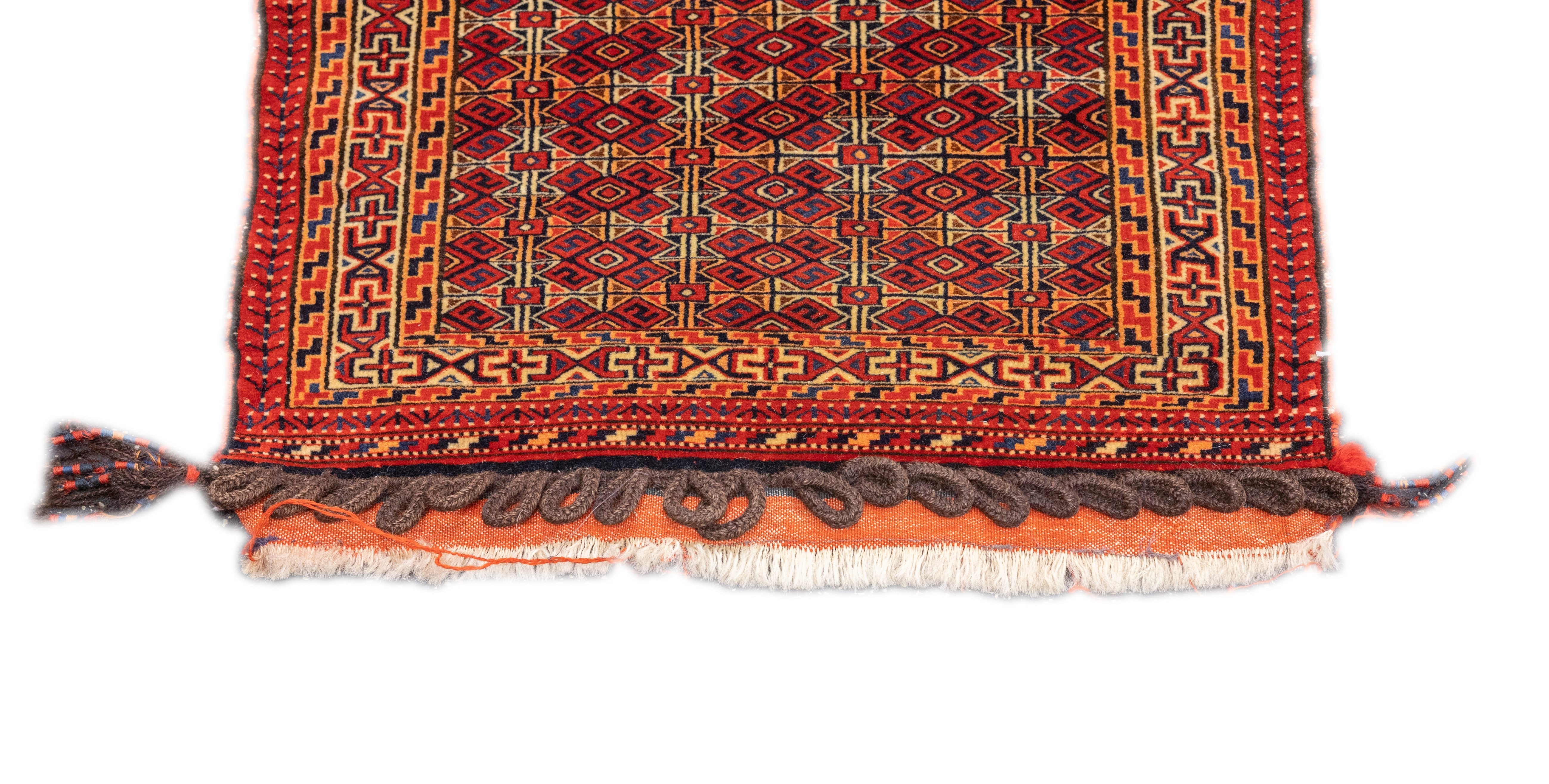 Antique Turkmen Saddle Bag (One of pair) 2'2'' x 3'4''