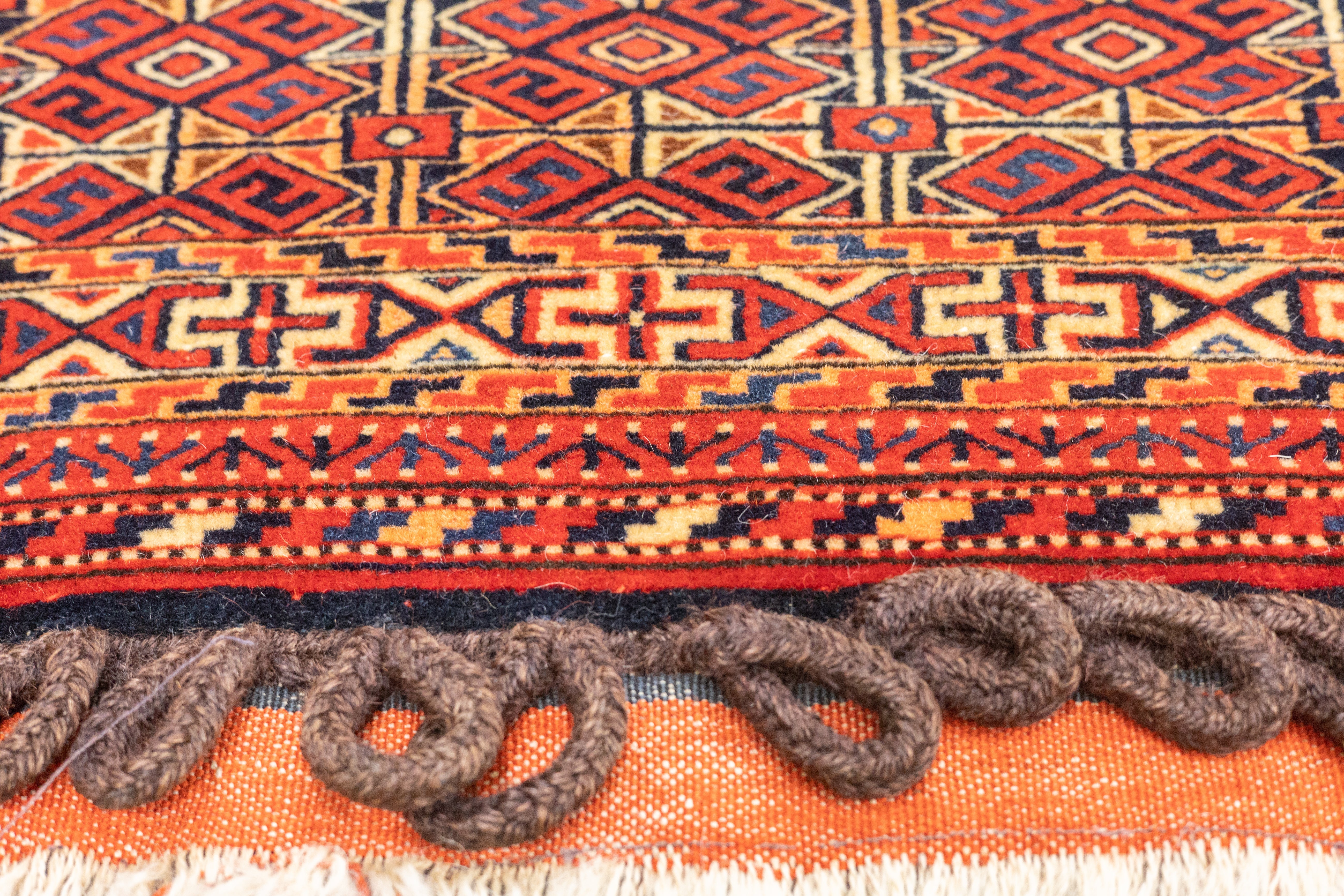 Antique Turkmen Saddle Bag (One of pair) 2'2'' x 3'4''